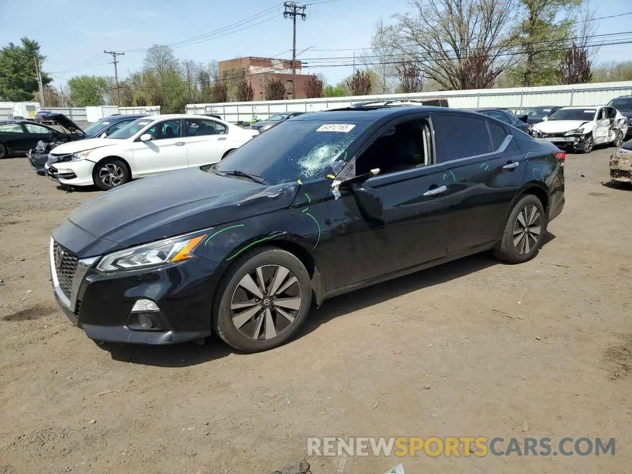 1 Photograph of a damaged car 1N4BL4DW7KN301446 NISSAN ALTIMA 2019