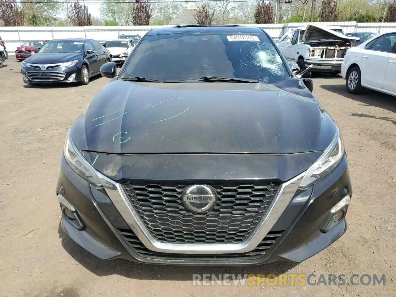 5 Photograph of a damaged car 1N4BL4DW7KN301446 NISSAN ALTIMA 2019