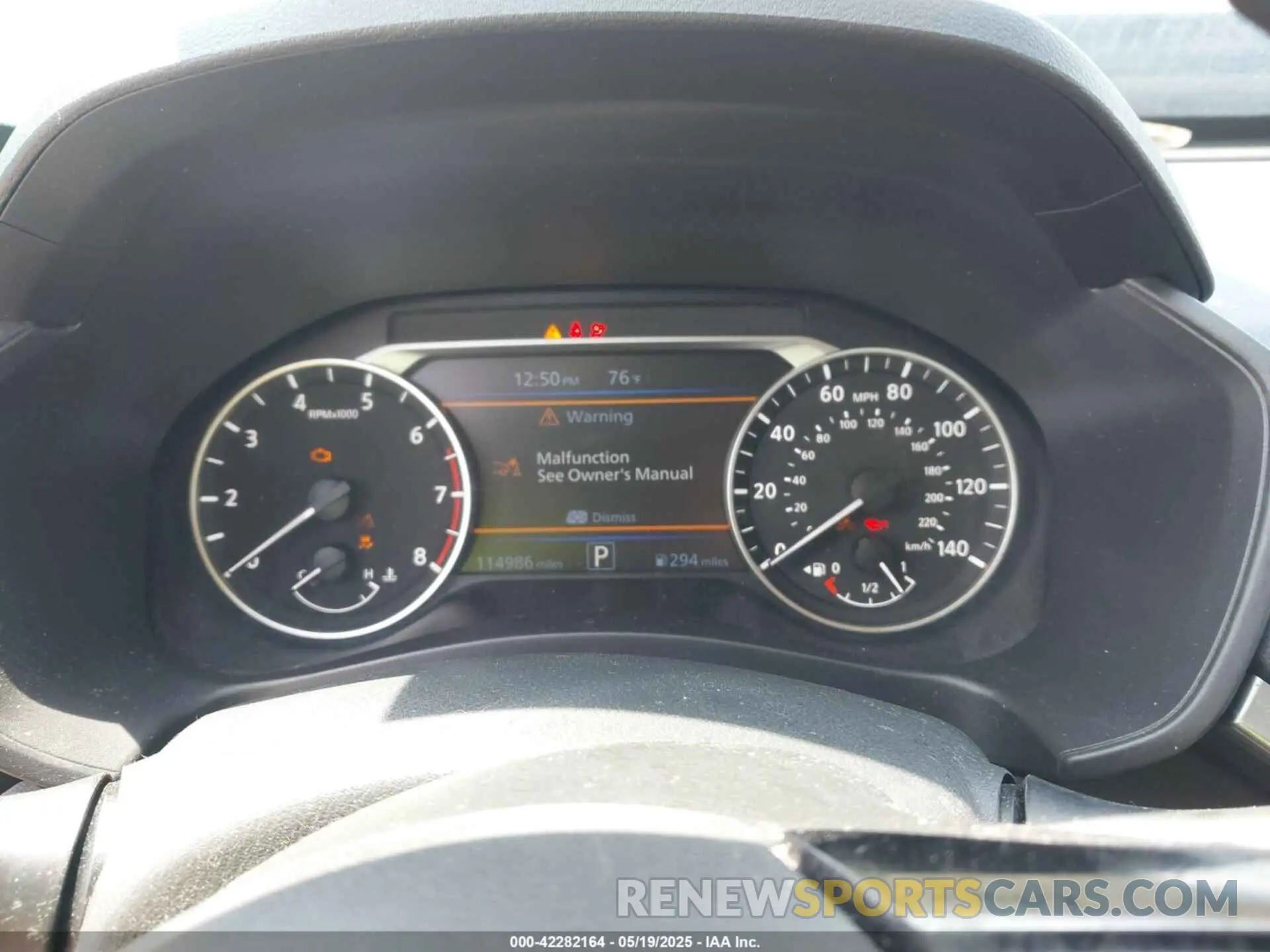 7 Photograph of a damaged car 1N4BL4DW9KN300931 NISSAN ALTIMA 2019