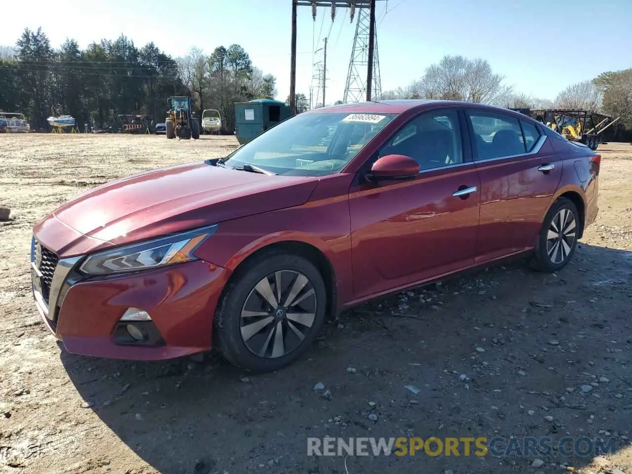 1 Photograph of a damaged car 1N4BL4DWXKC141980 NISSAN ALTIMA 2019