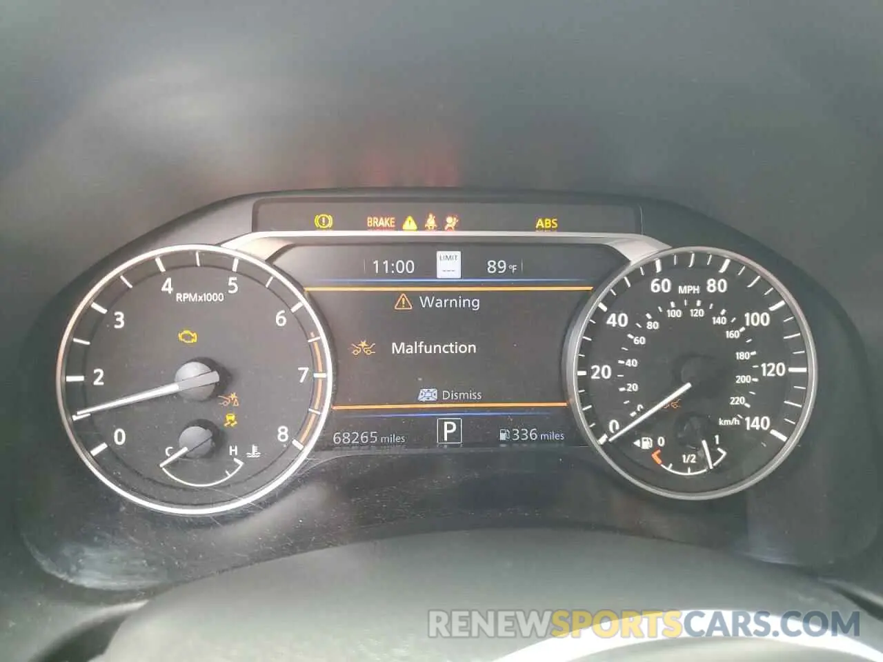 9 Photograph of a damaged car 1N4BL4EV0KC104538 NISSAN ALTIMA 2019