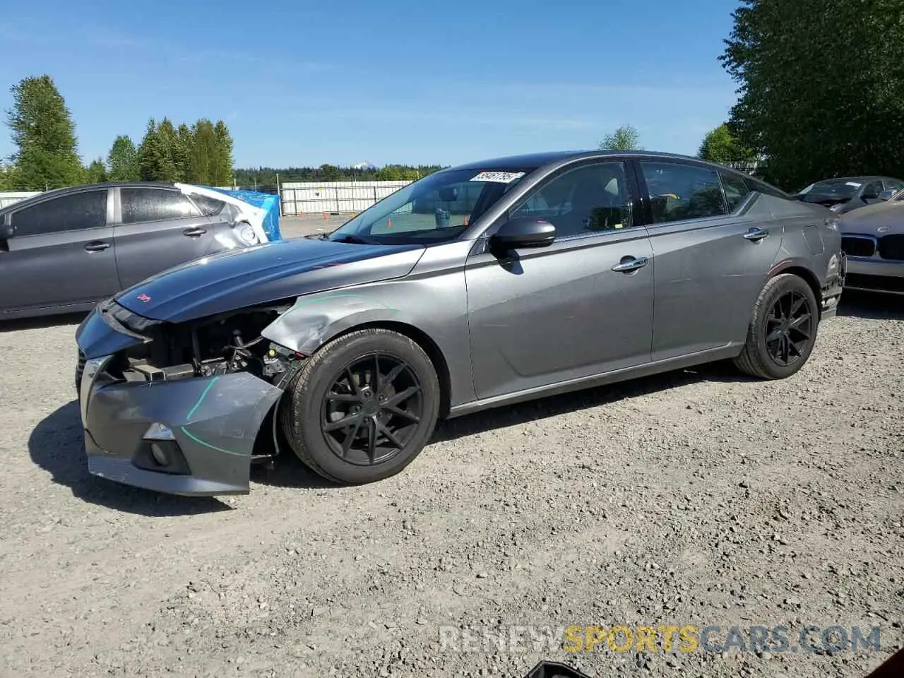 1 Photograph of a damaged car 1N4BL4EV0KC238062 NISSAN ALTIMA 2019