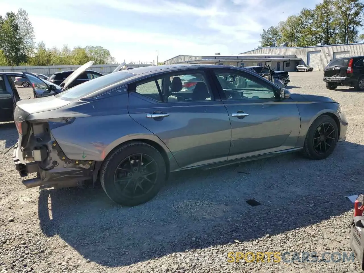 3 Photograph of a damaged car 1N4BL4EV0KC238062 NISSAN ALTIMA 2019