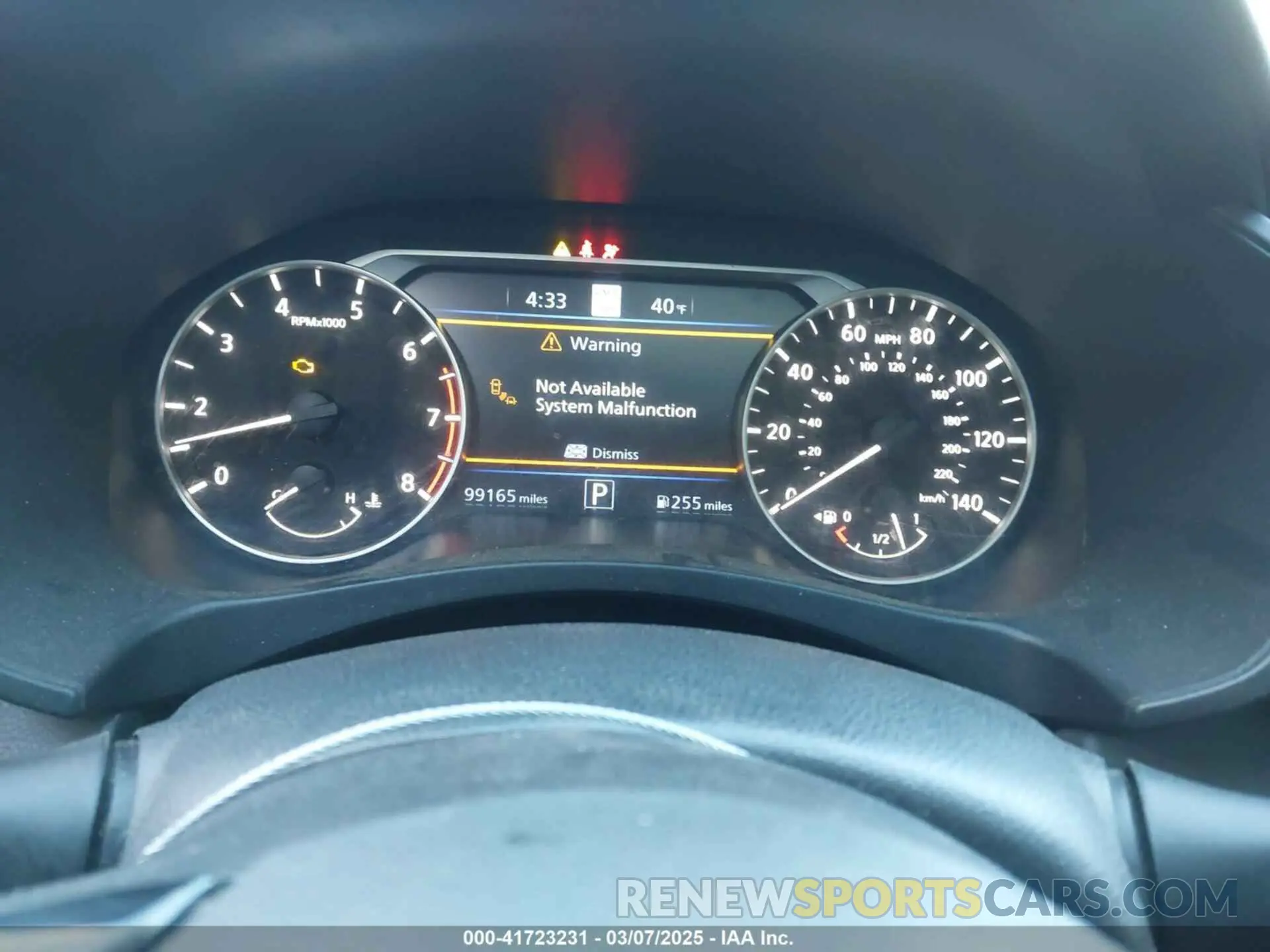 7 Photograph of a damaged car 1N4BL4EV1KC113863 NISSAN ALTIMA 2019