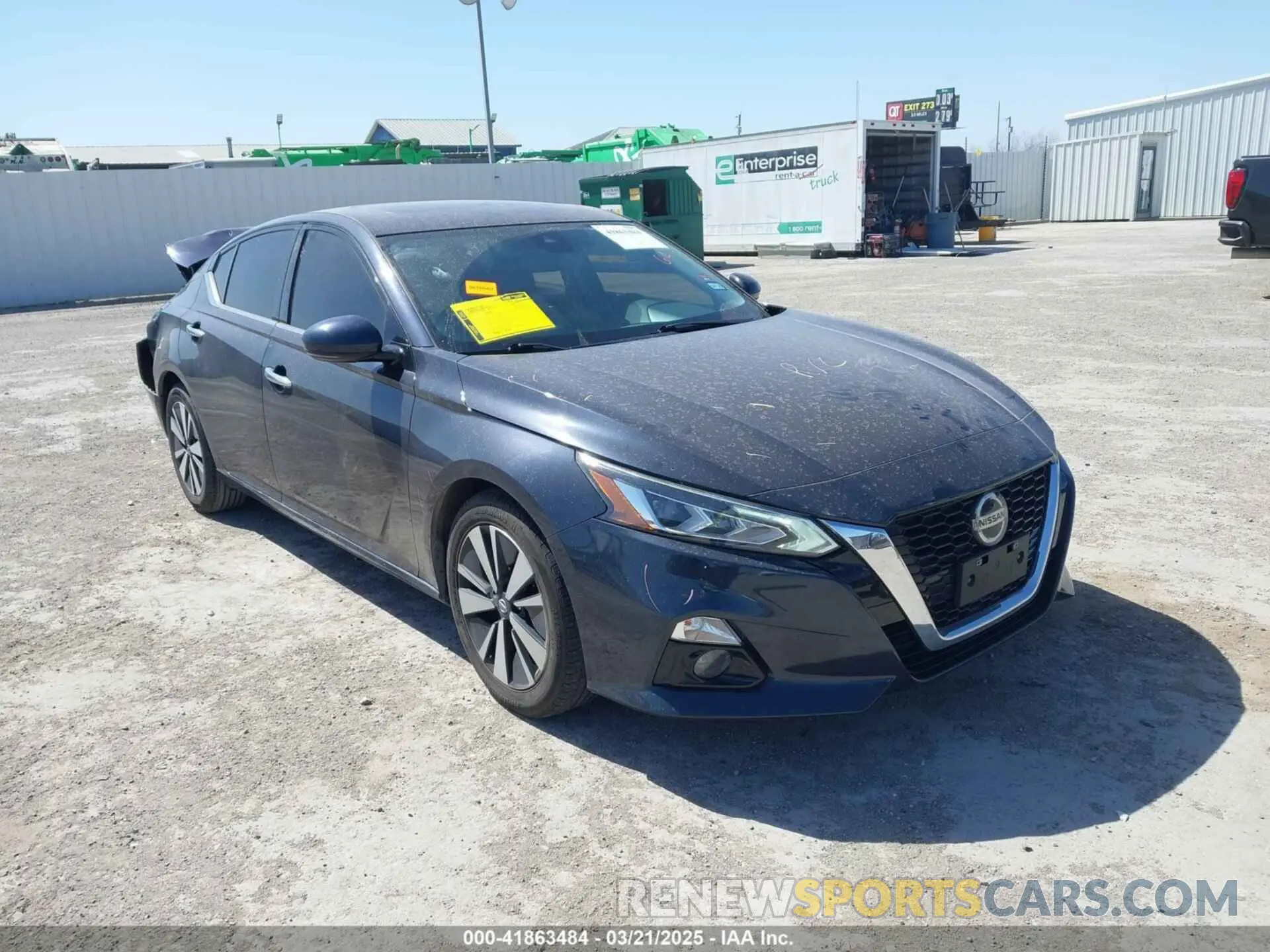 1 Photograph of a damaged car 1N4BL4EV1KC179605 NISSAN ALTIMA 2019
