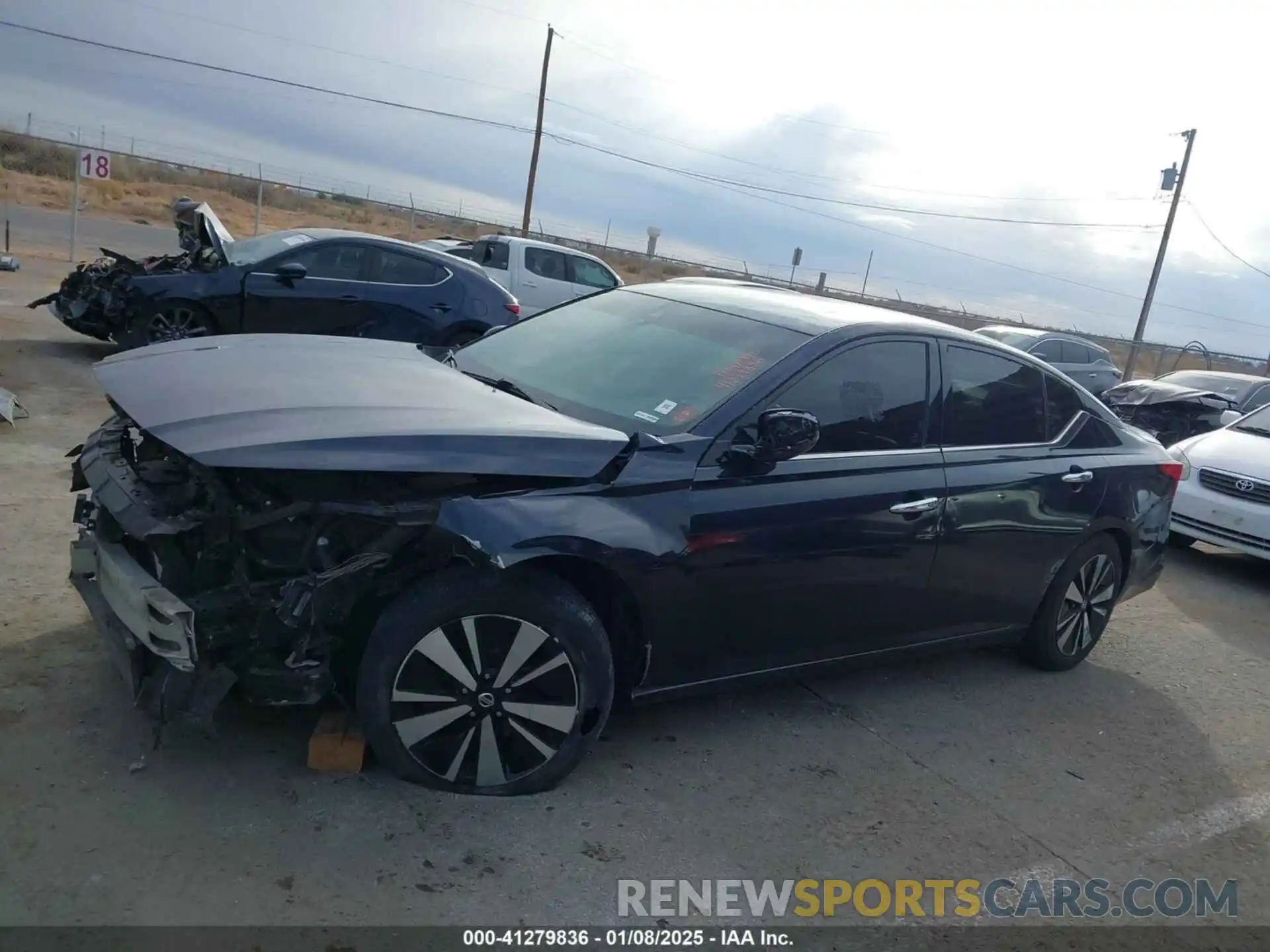 13 Photograph of a damaged car 1N4BL4EV1KC242203 NISSAN ALTIMA 2019