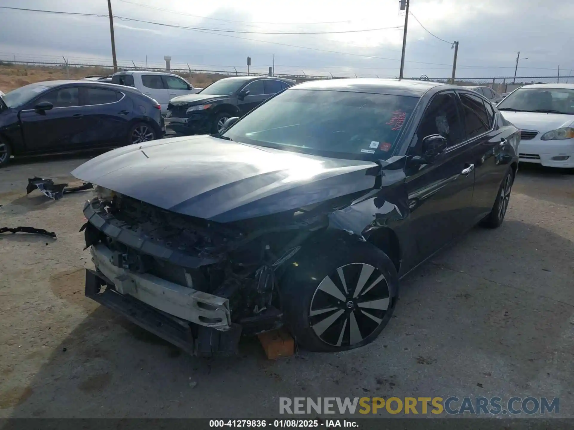 2 Photograph of a damaged car 1N4BL4EV1KC242203 NISSAN ALTIMA 2019