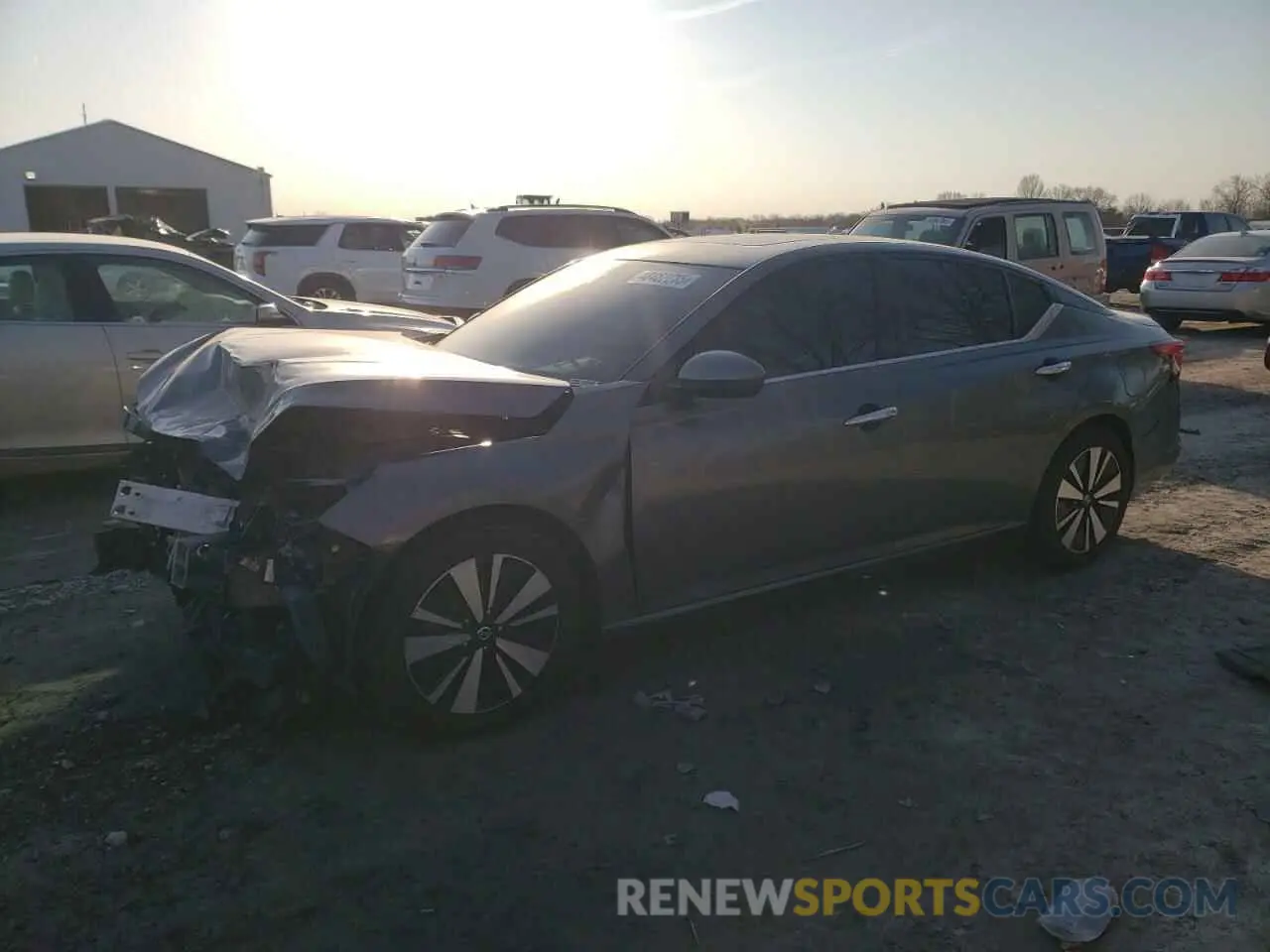 1 Photograph of a damaged car 1N4BL4EV1KC255680 NISSAN ALTIMA 2019