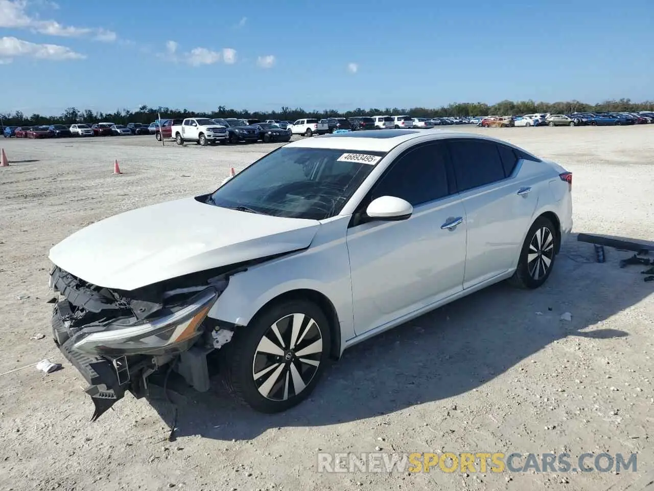 1 Photograph of a damaged car 1N4BL4EV2KC131658 NISSAN ALTIMA 2019