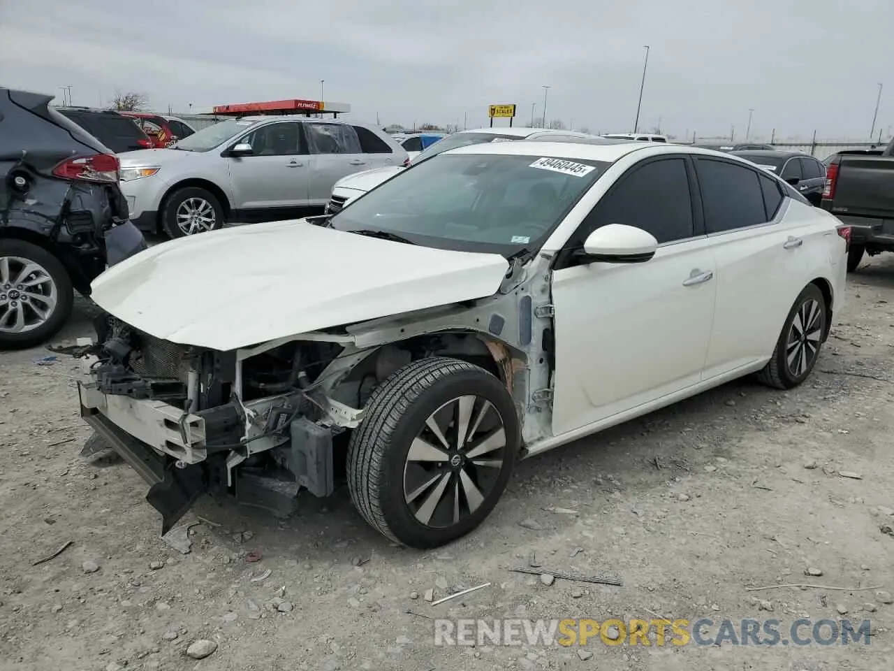 1 Photograph of a damaged car 1N4BL4EV2KC144409 NISSAN ALTIMA 2019