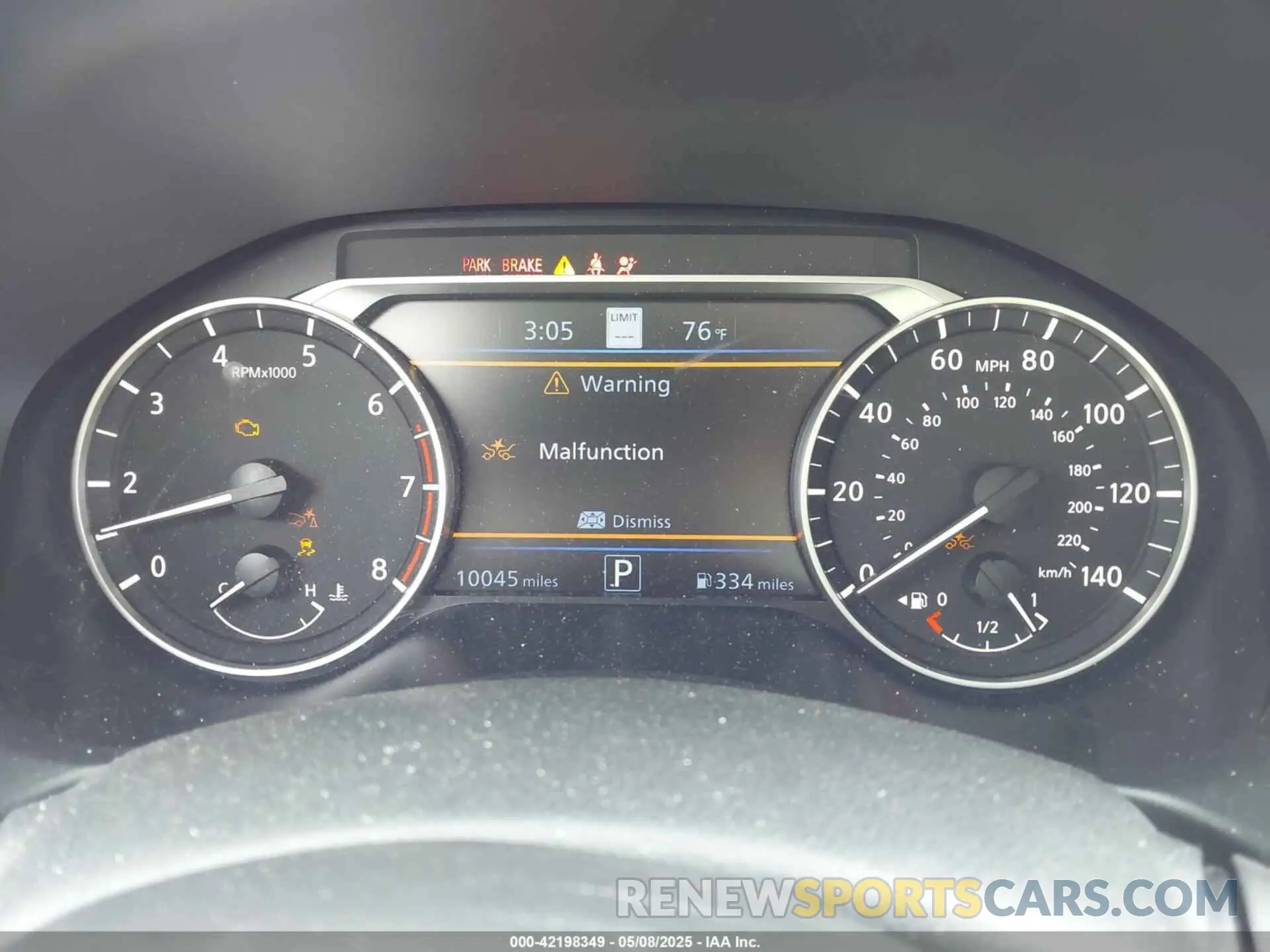 7 Photograph of a damaged car 1N4BL4EV2KC166300 NISSAN ALTIMA 2019