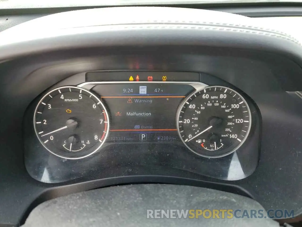 9 Photograph of a damaged car 1N4BL4EV2KC214054 NISSAN ALTIMA 2019