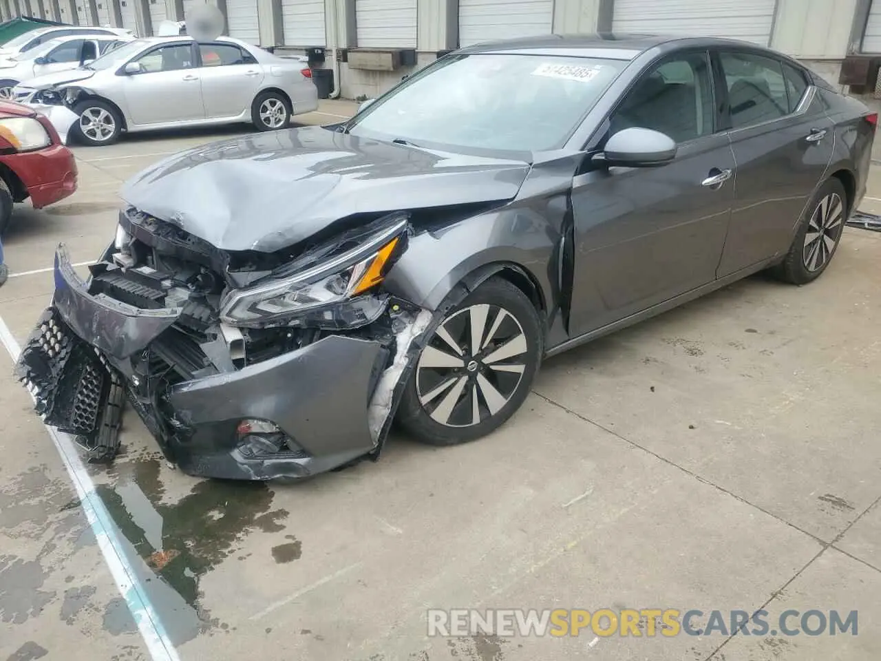 1 Photograph of a damaged car 1N4BL4EV2KC243327 NISSAN ALTIMA 2019