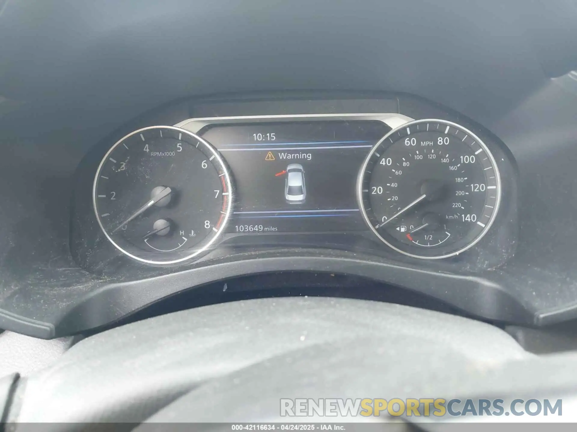 7 Photograph of a damaged car 1N4BL4EV3KC148131 NISSAN ALTIMA 2019