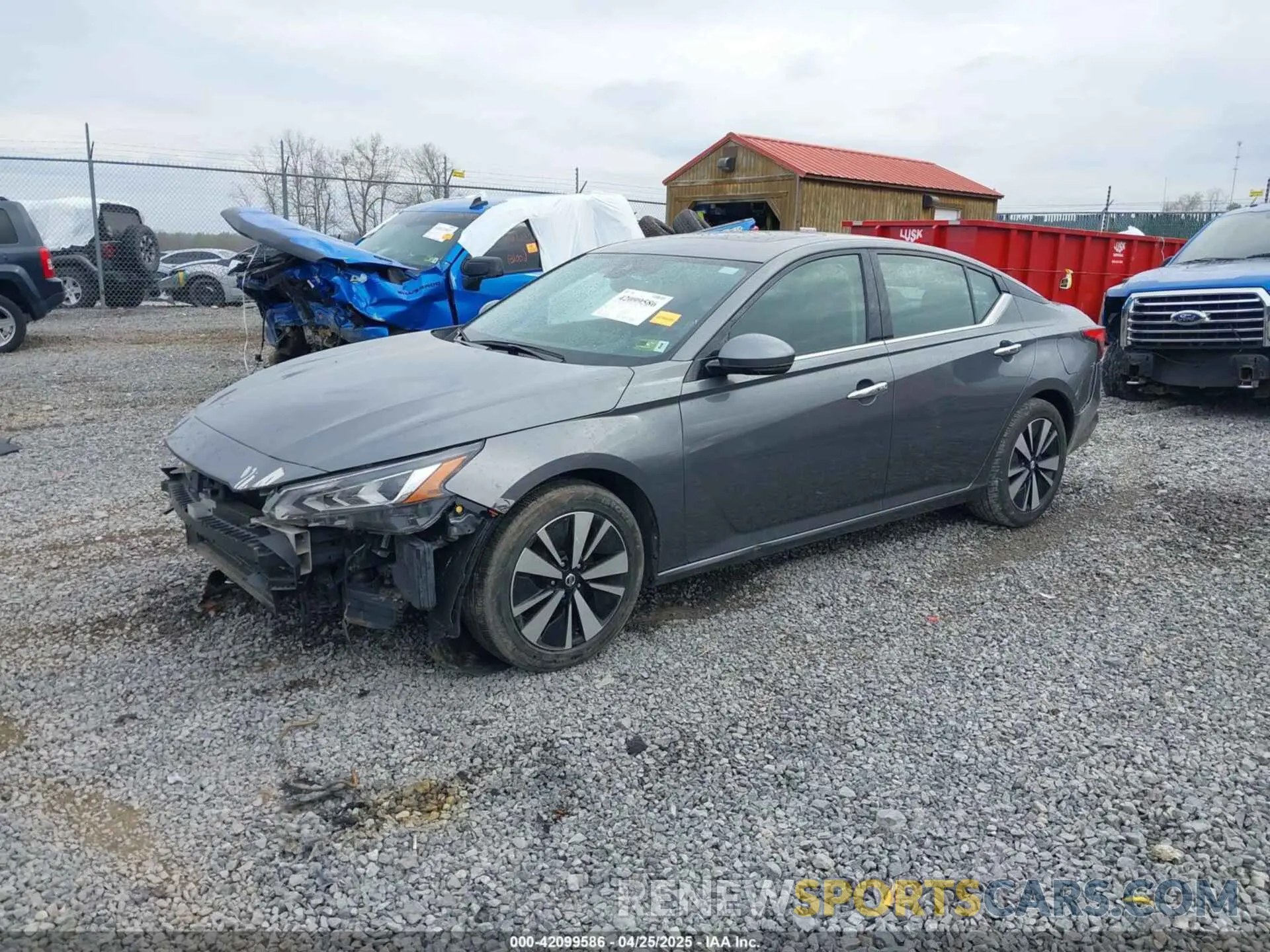2 Photograph of a damaged car 1N4BL4EV3KC245295 NISSAN ALTIMA 2019