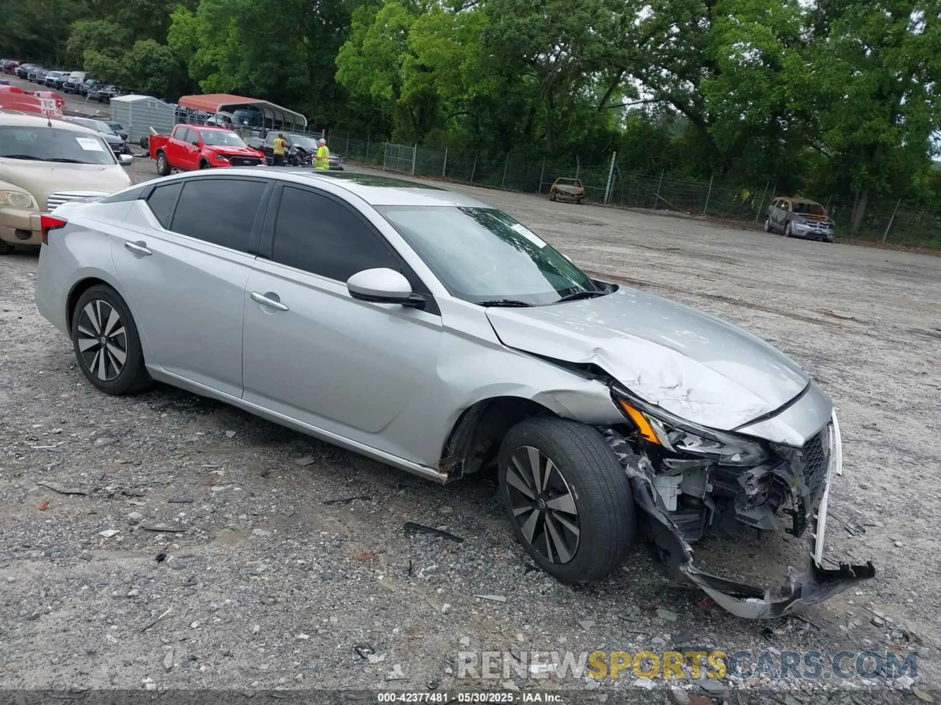 1 Photograph of a damaged car 1N4BL4EV3KC248620 NISSAN ALTIMA 2019