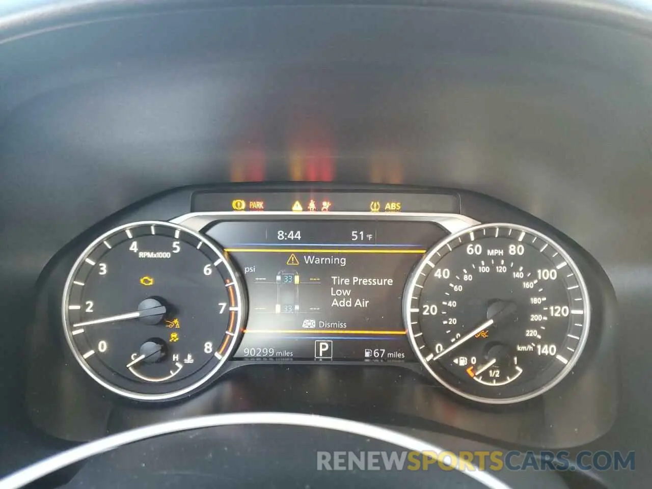 9 Photograph of a damaged car 1N4BL4EV3KC254269 NISSAN ALTIMA 2019
