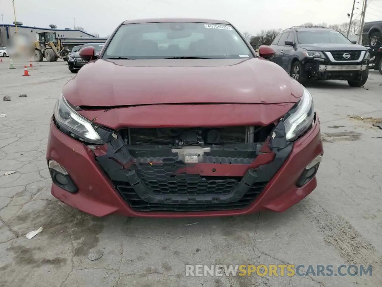 5 Photograph of a damaged car 1N4BL4EV4KC106633 NISSAN ALTIMA 2019