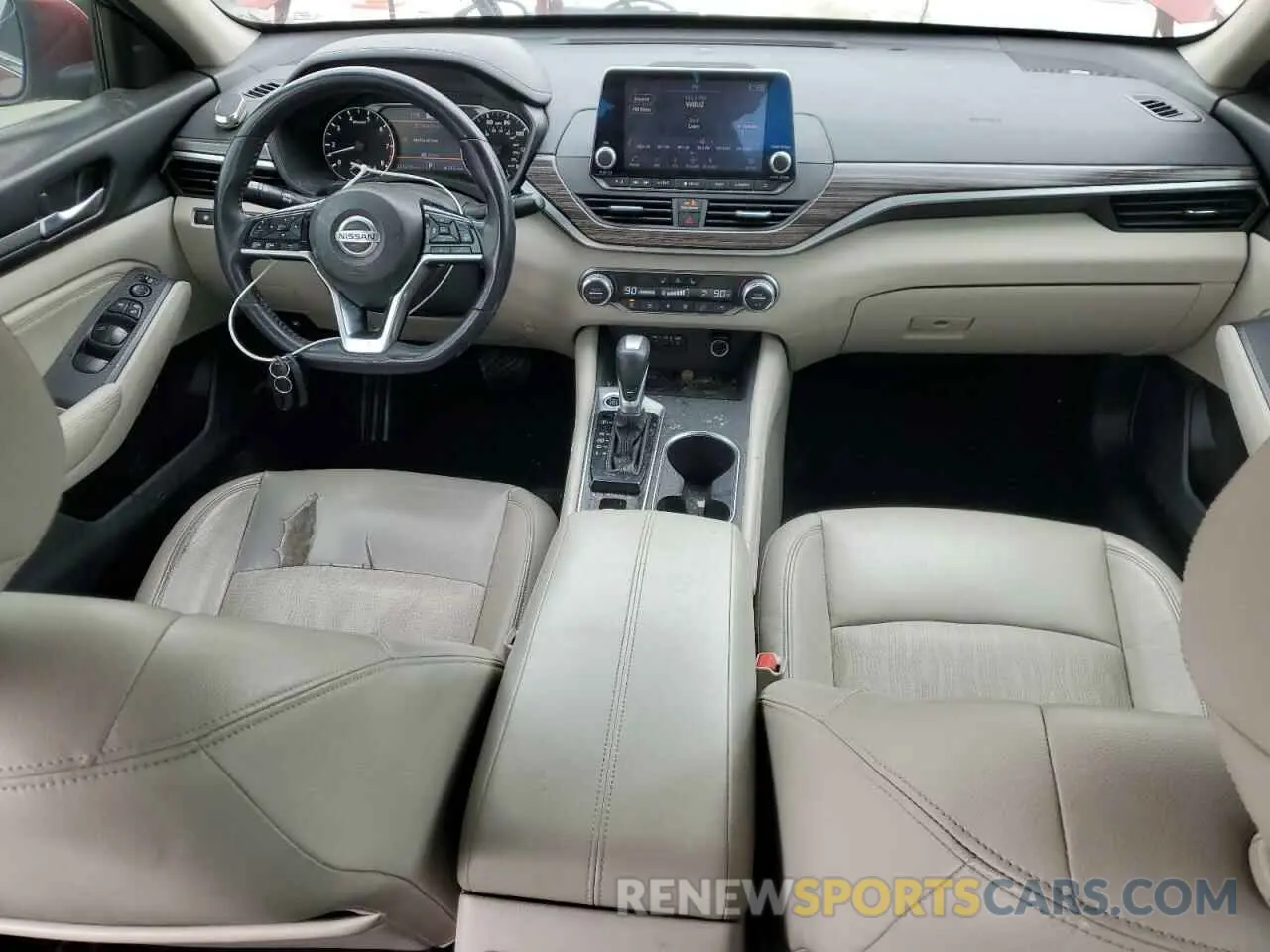 8 Photograph of a damaged car 1N4BL4EV4KC106633 NISSAN ALTIMA 2019