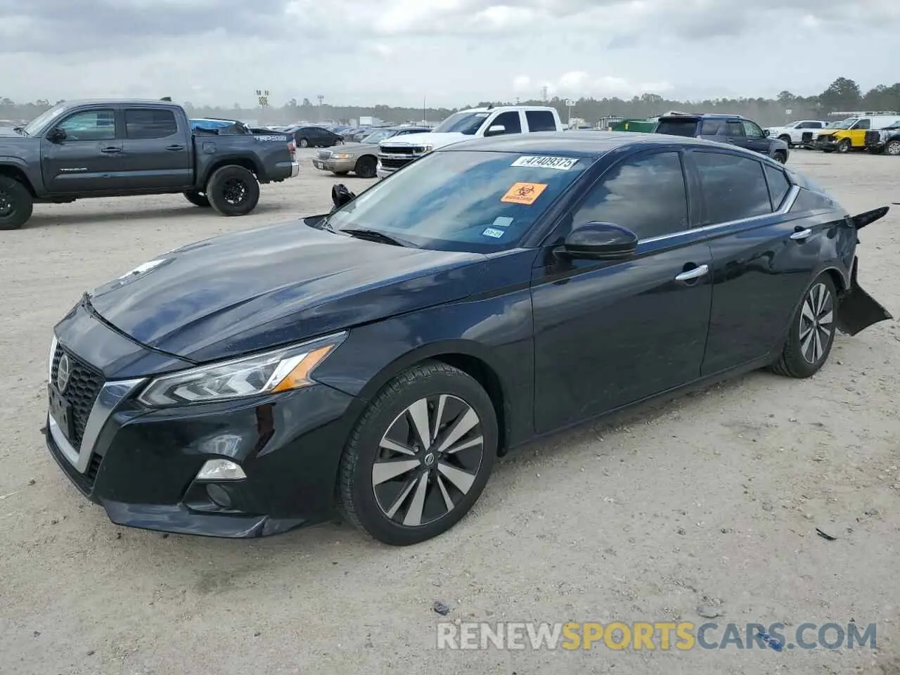 1 Photograph of a damaged car 1N4BL4EV4KC184328 NISSAN ALTIMA 2019