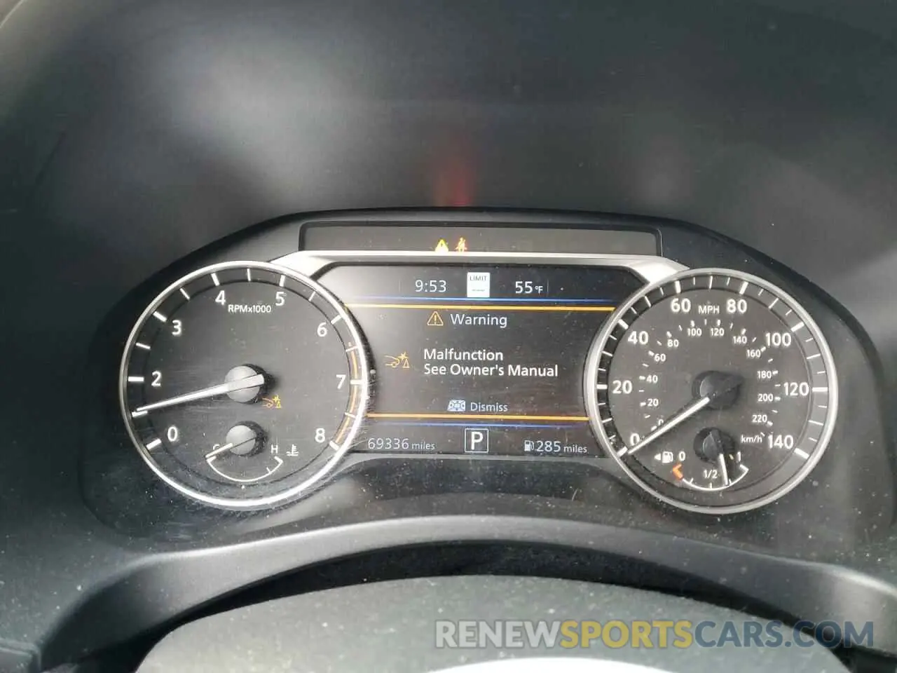 9 Photograph of a damaged car 1N4BL4EV5KC108066 NISSAN ALTIMA 2019