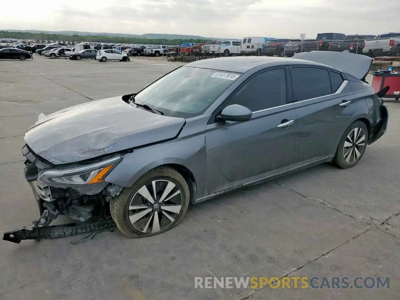 1 Photograph of a damaged car 1N4BL4EV5KC224738 NISSAN ALTIMA 2019