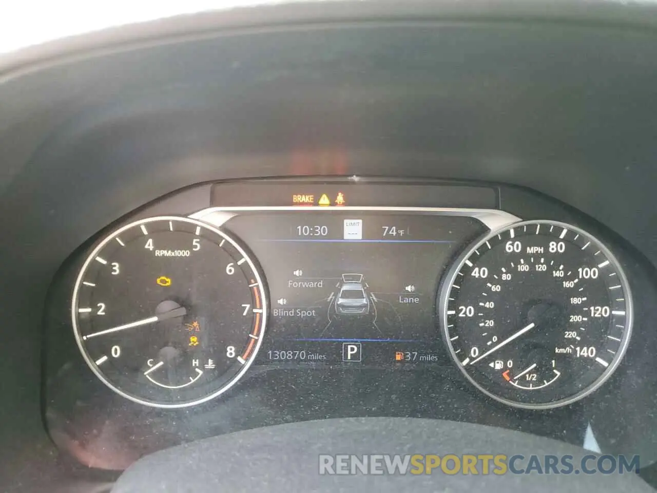 9 Photograph of a damaged car 1N4BL4EV6KC153470 NISSAN ALTIMA 2019