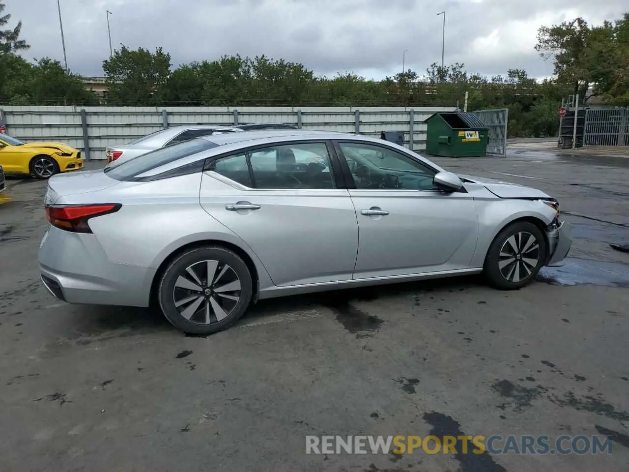 3 Photograph of a damaged car 1N4BL4EV6KC184332 NISSAN ALTIMA 2019