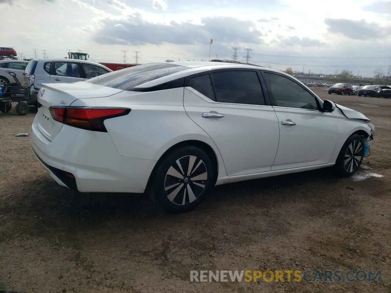 3 Photograph of a damaged car 1N4BL4EV6KC187036 NISSAN ALTIMA 2019