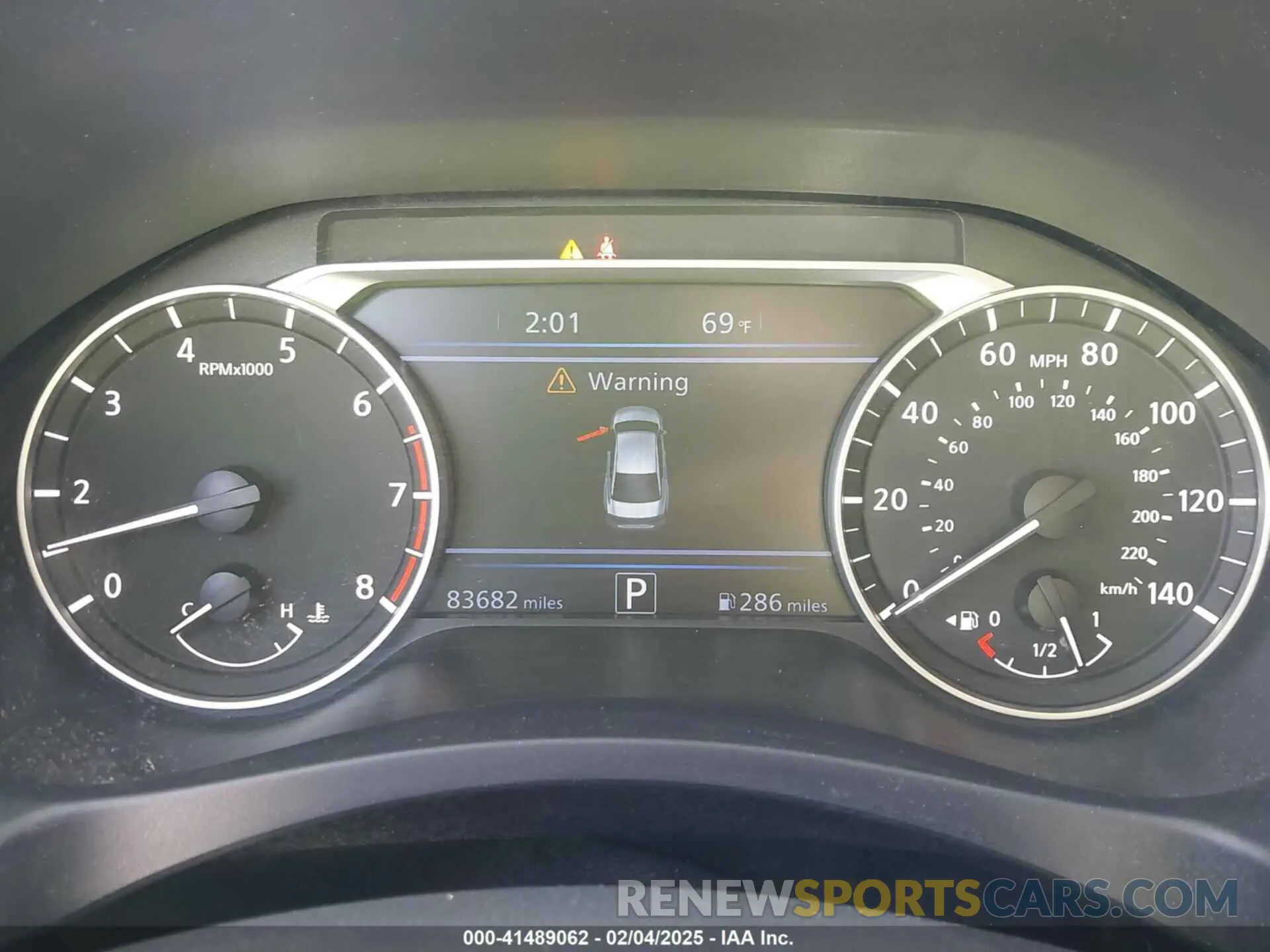 7 Photograph of a damaged car 1N4BL4EV6KC226062 NISSAN ALTIMA 2019