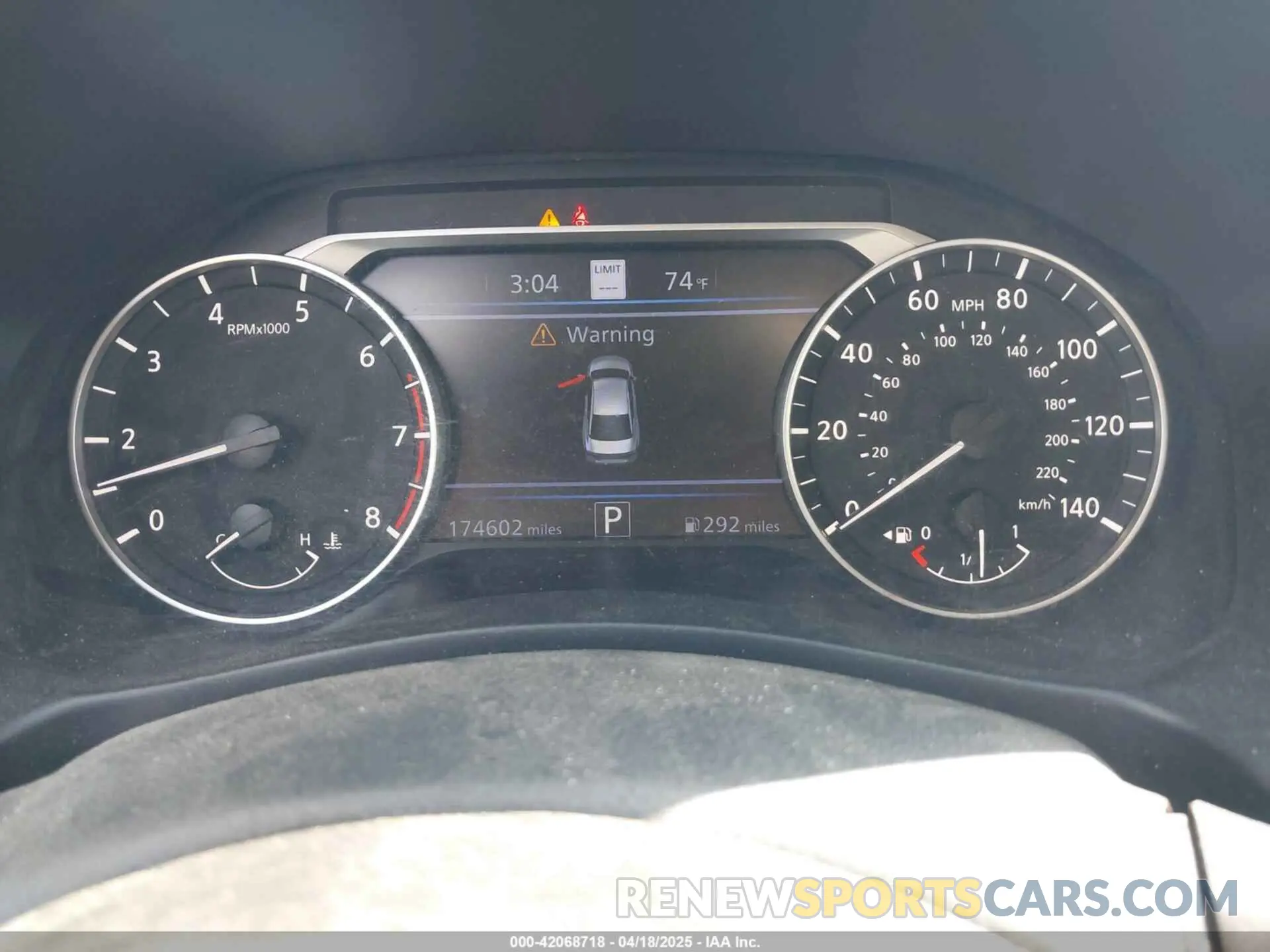 7 Photograph of a damaged car 1N4BL4EV8KC169928 NISSAN ALTIMA 2019