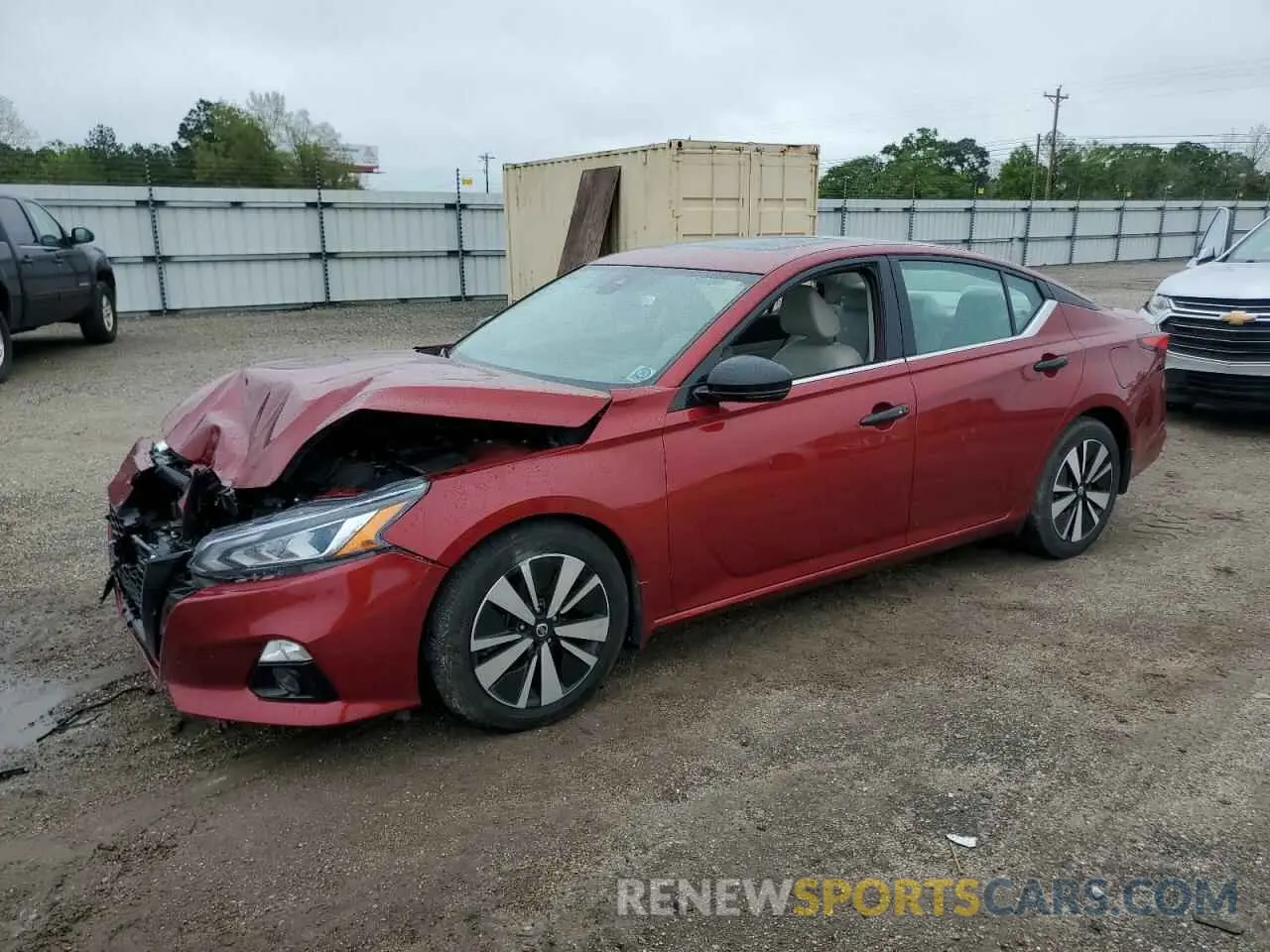 1 Photograph of a damaged car 1N4BL4EV8KC179875 NISSAN ALTIMA 2019