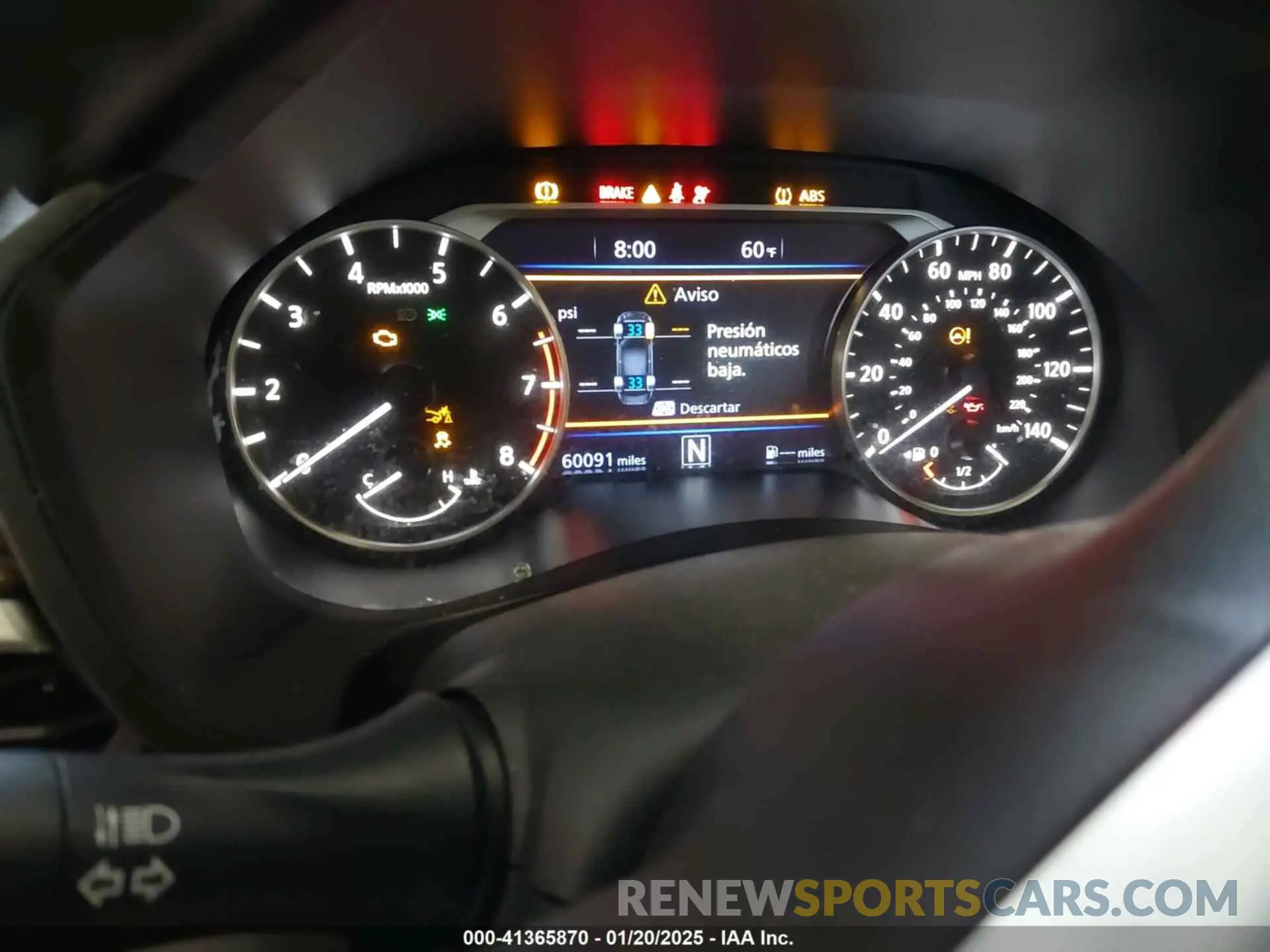 7 Photograph of a damaged car 1N4BL4EV8KC216553 NISSAN ALTIMA 2019