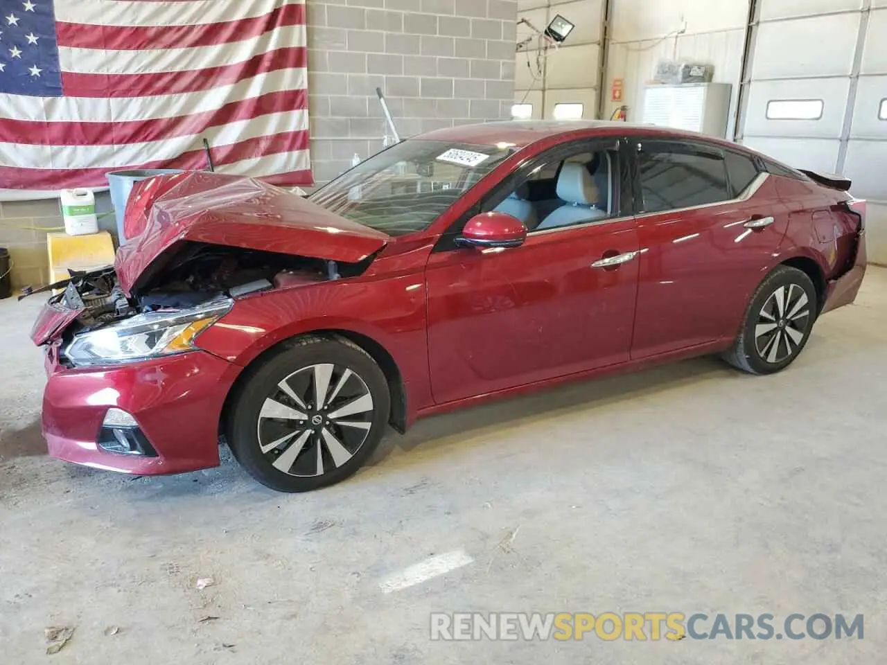 1 Photograph of a damaged car 1N4BL4EV8KC234762 NISSAN ALTIMA 2019