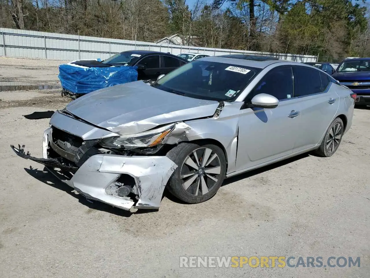 1 Photograph of a damaged car 1N4BL4EV9KC162549 NISSAN ALTIMA 2019