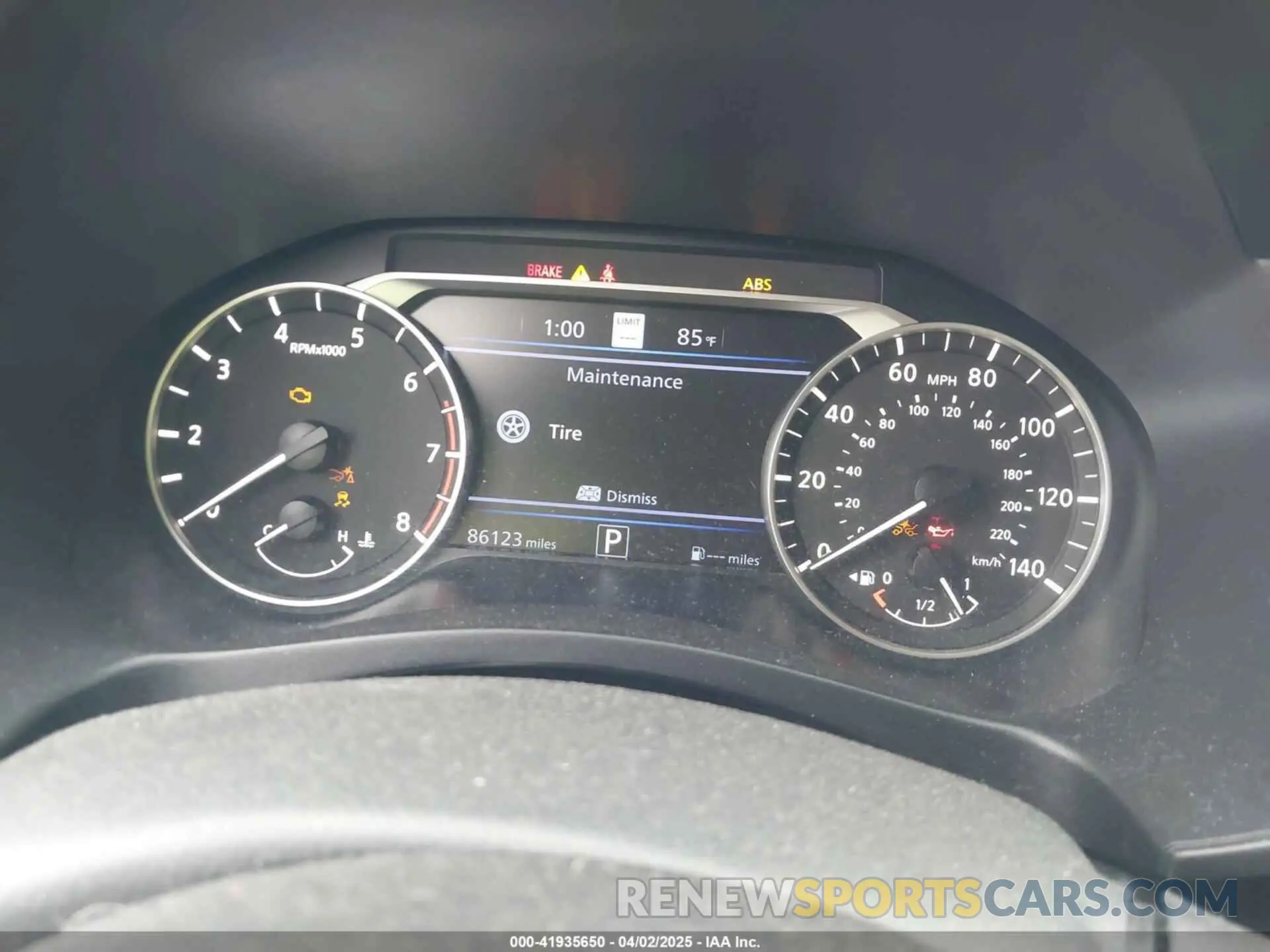 7 Photograph of a damaged car 1N4BL4EV9KC249030 NISSAN ALTIMA 2019