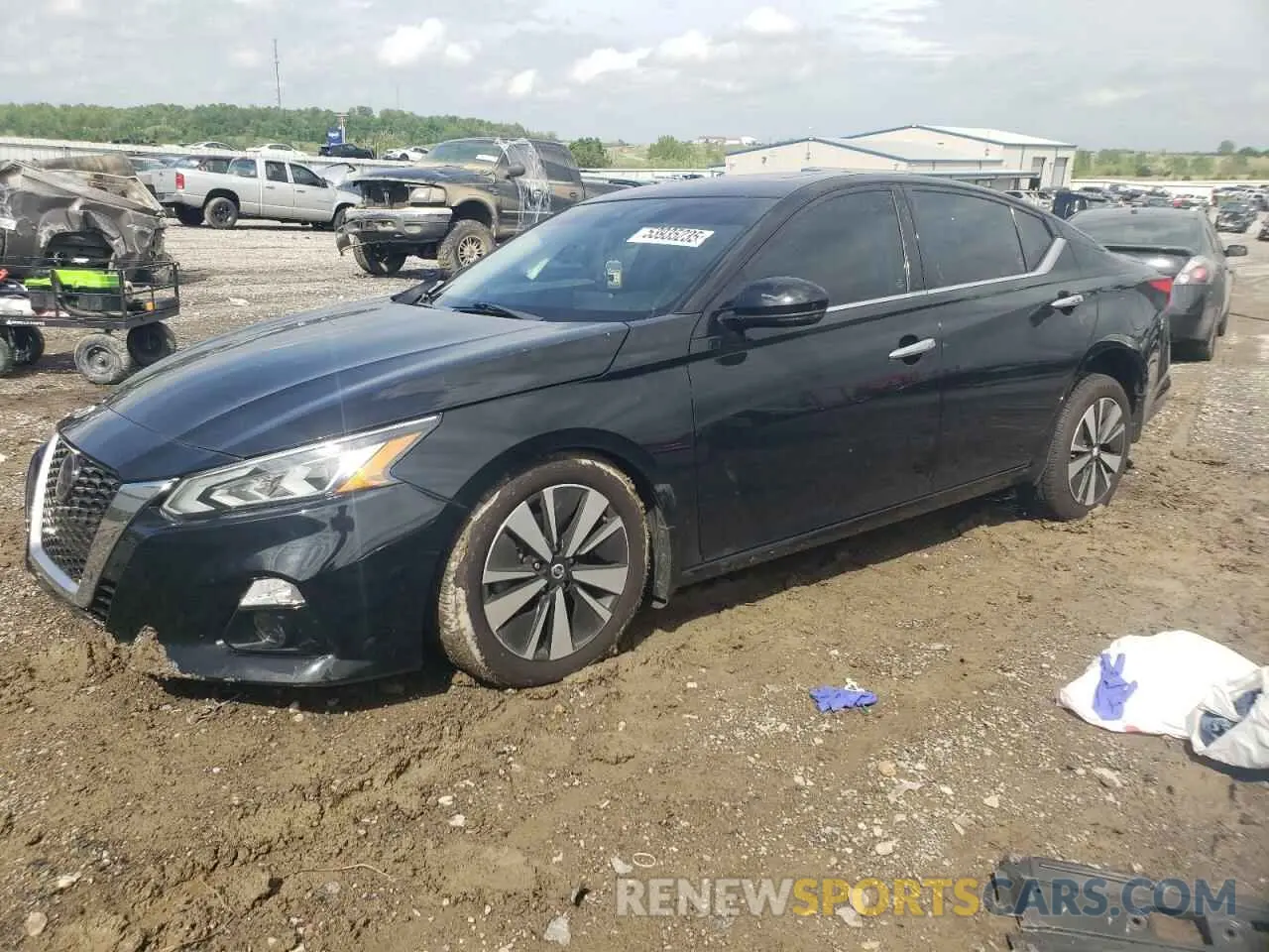 1 Photograph of a damaged car 1N4BL4EW7KC134984 NISSAN ALTIMA 2019