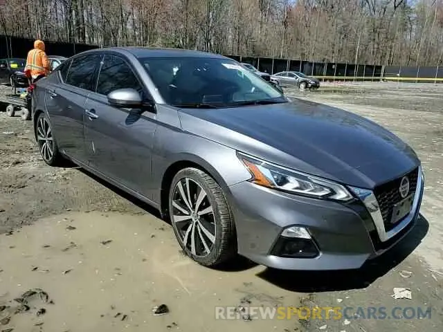 10 Photograph of a damaged car 1N4BL4FV0KC168772 NISSAN ALTIMA 2019