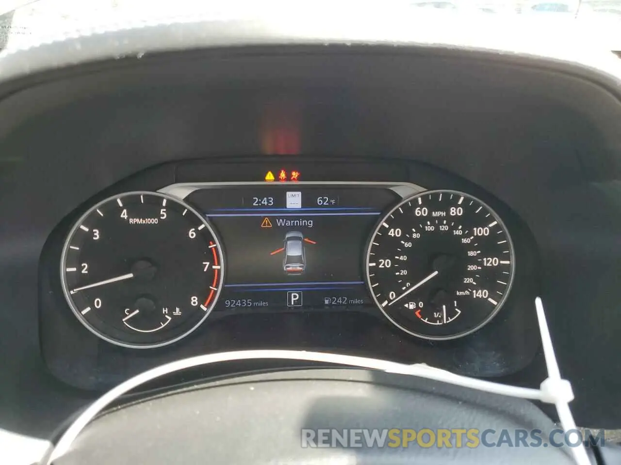 9 Photograph of a damaged car 1N4BL4FV0KC168772 NISSAN ALTIMA 2019