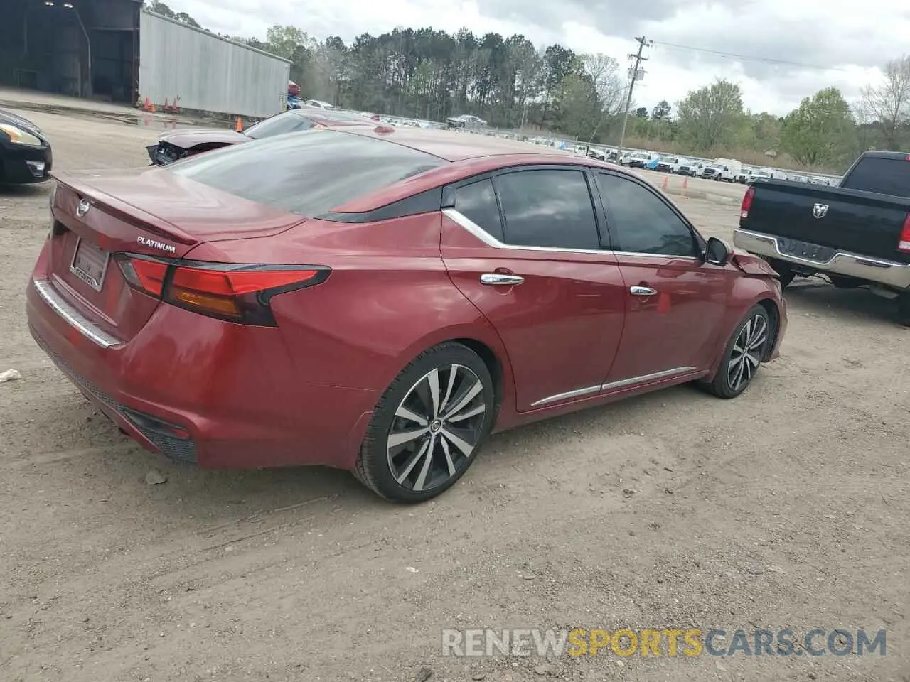 3 Photograph of a damaged car 1N4BL4FV1KC156064 NISSAN ALTIMA 2019