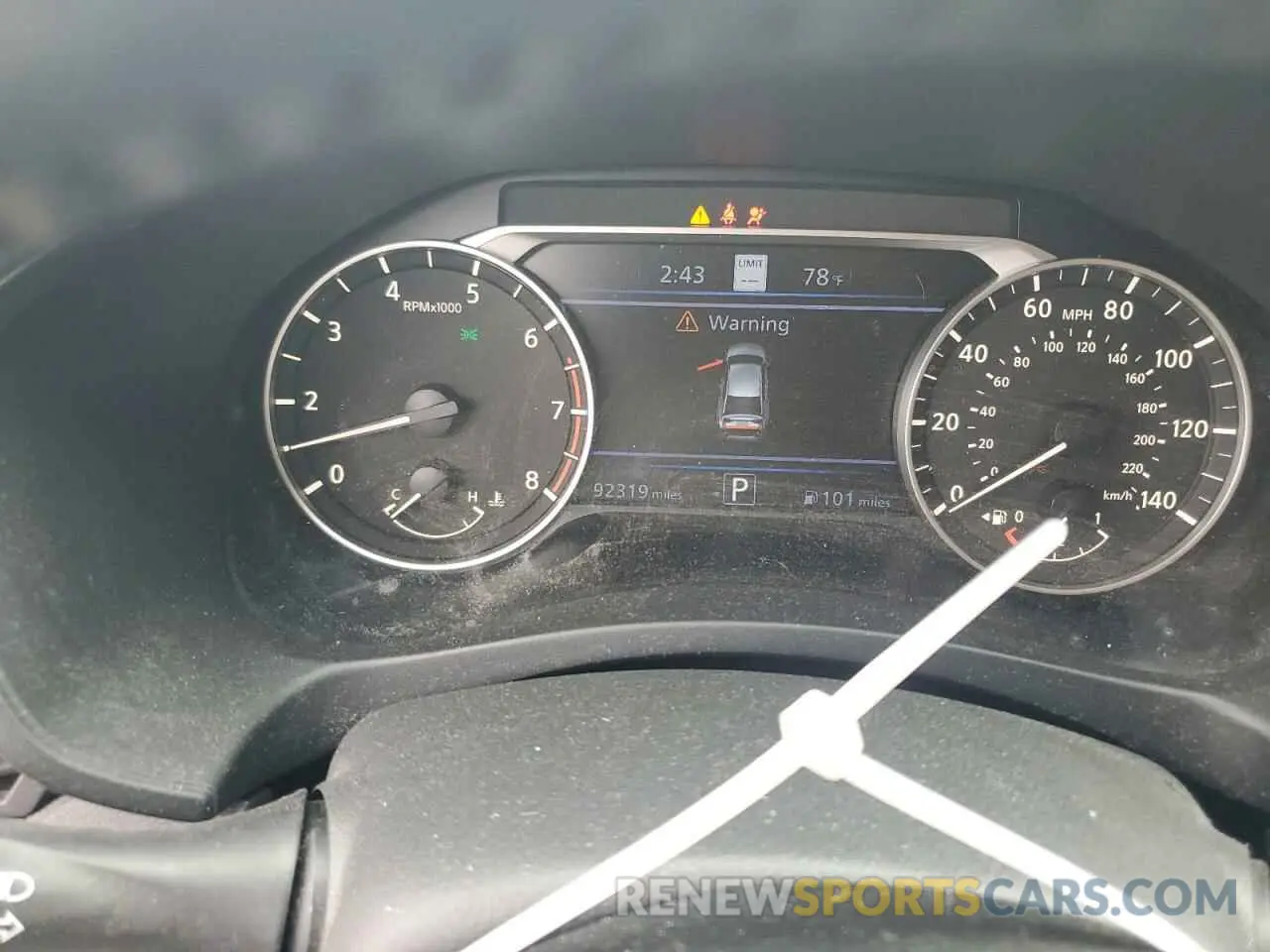 9 Photograph of a damaged car 1N4BL4FV1KC156064 NISSAN ALTIMA 2019