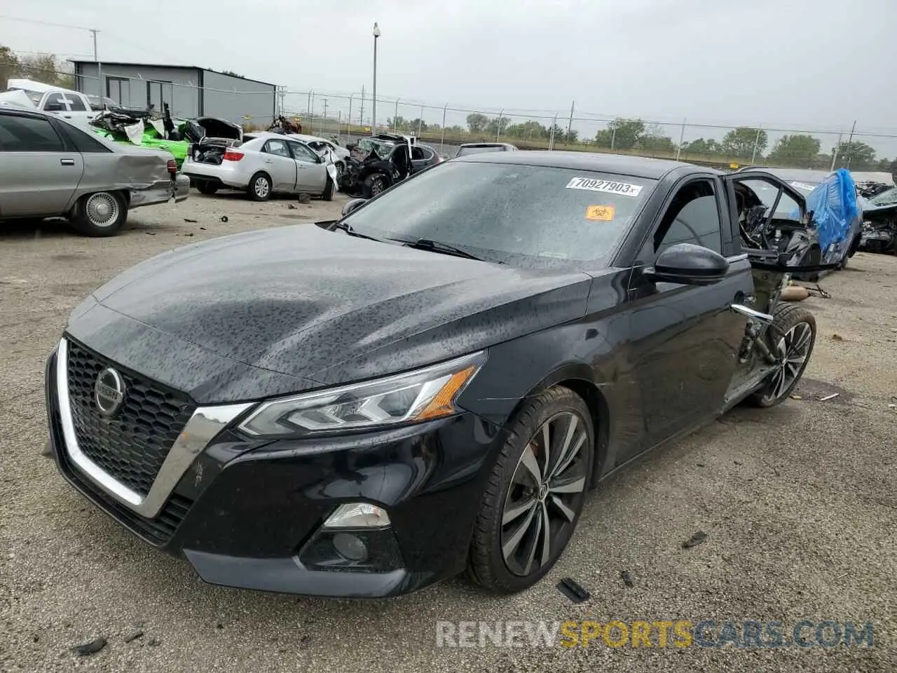 1 Photograph of a damaged car 1N4BL4FV2KC113739 NISSAN ALTIMA 2019