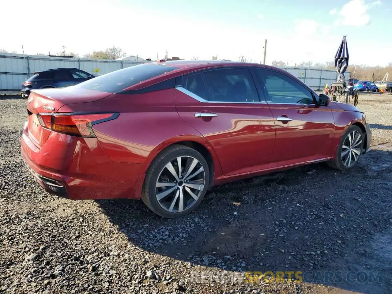 3 Photograph of a damaged car 1N4BL4FV4KN327751 NISSAN ALTIMA 2019