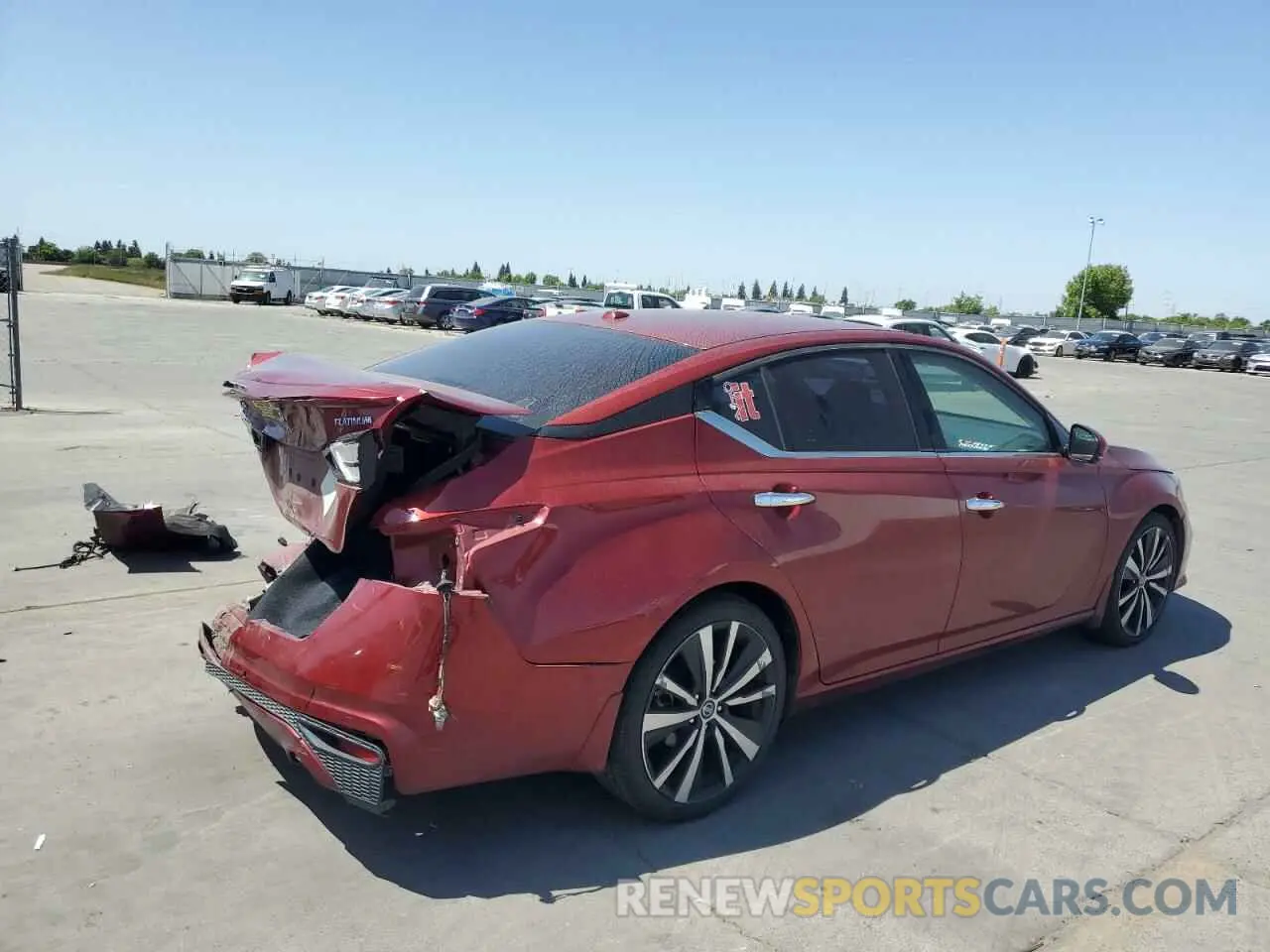 3 Photograph of a damaged car 1N4BL4FV5KC103061 NISSAN ALTIMA 2019
