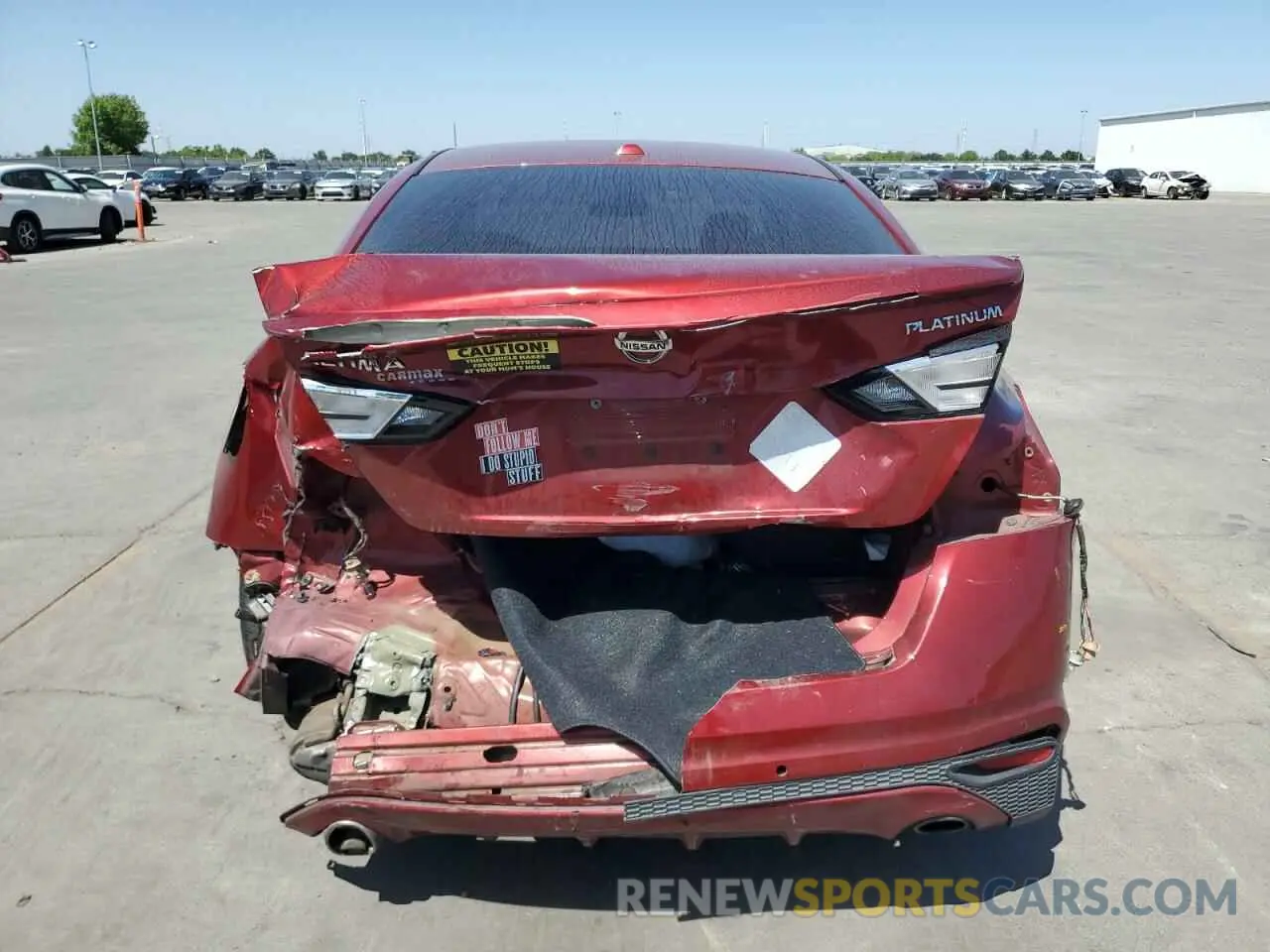 6 Photograph of a damaged car 1N4BL4FV5KC103061 NISSAN ALTIMA 2019