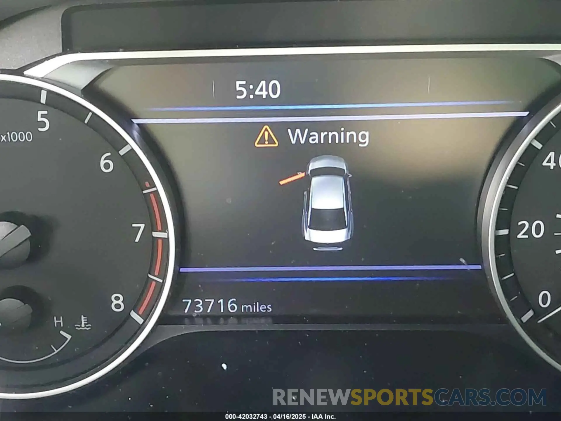 16 Photograph of a damaged car 1N4BL4FV5KC110463 NISSAN ALTIMA 2019