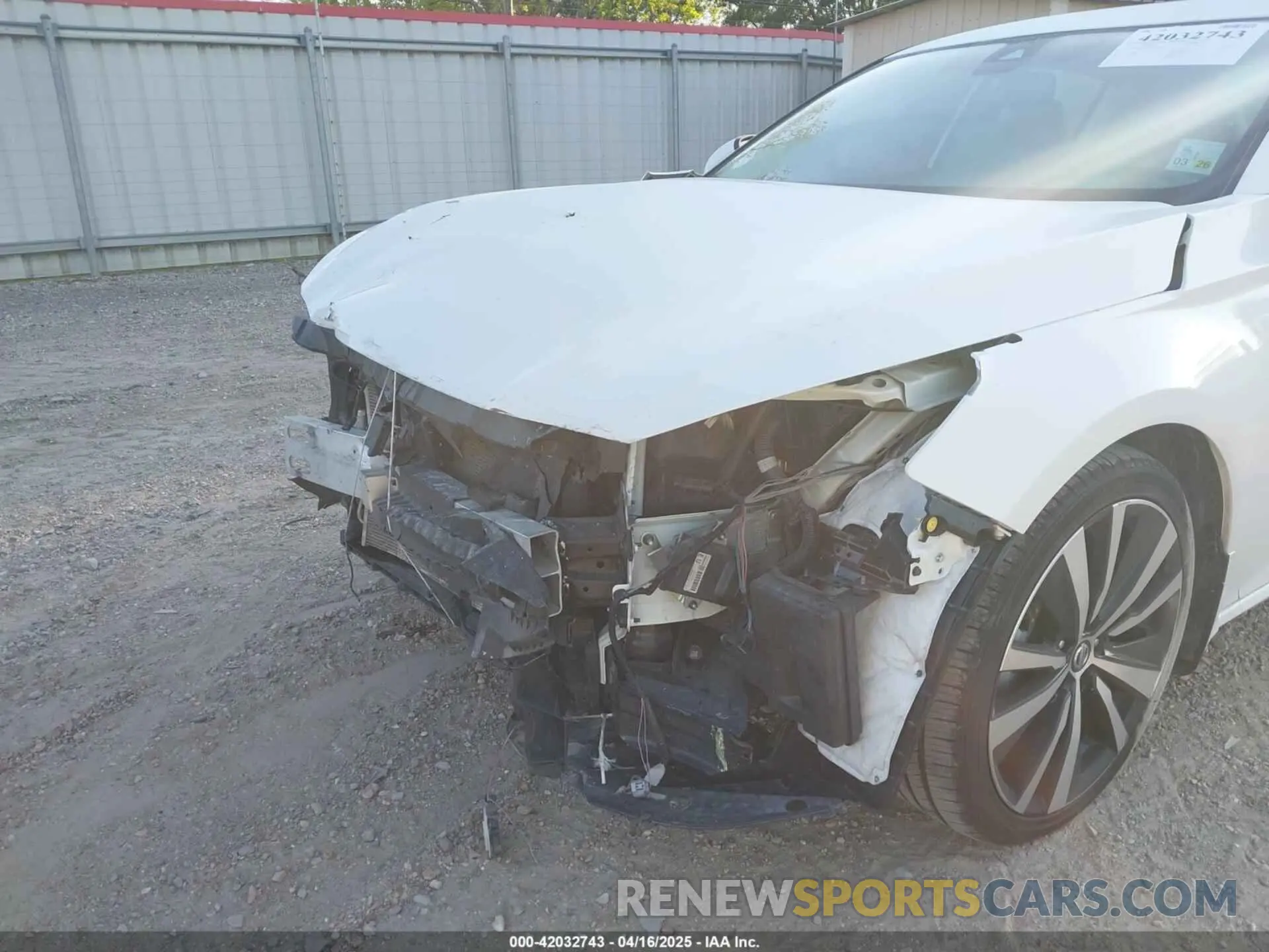 6 Photograph of a damaged car 1N4BL4FV5KC110463 NISSAN ALTIMA 2019