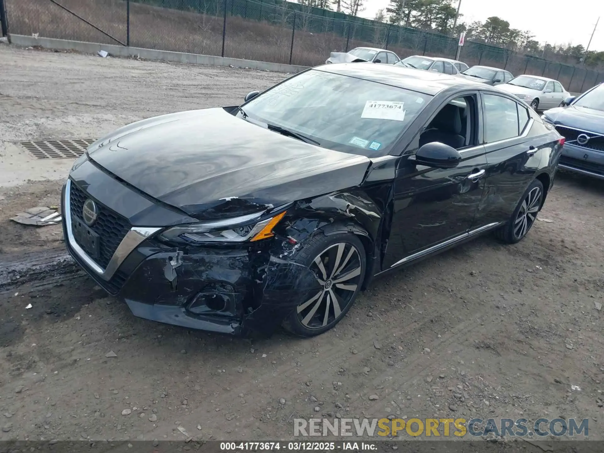 2 Photograph of a damaged car 1N4BL4FW1KC127673 NISSAN ALTIMA 2019