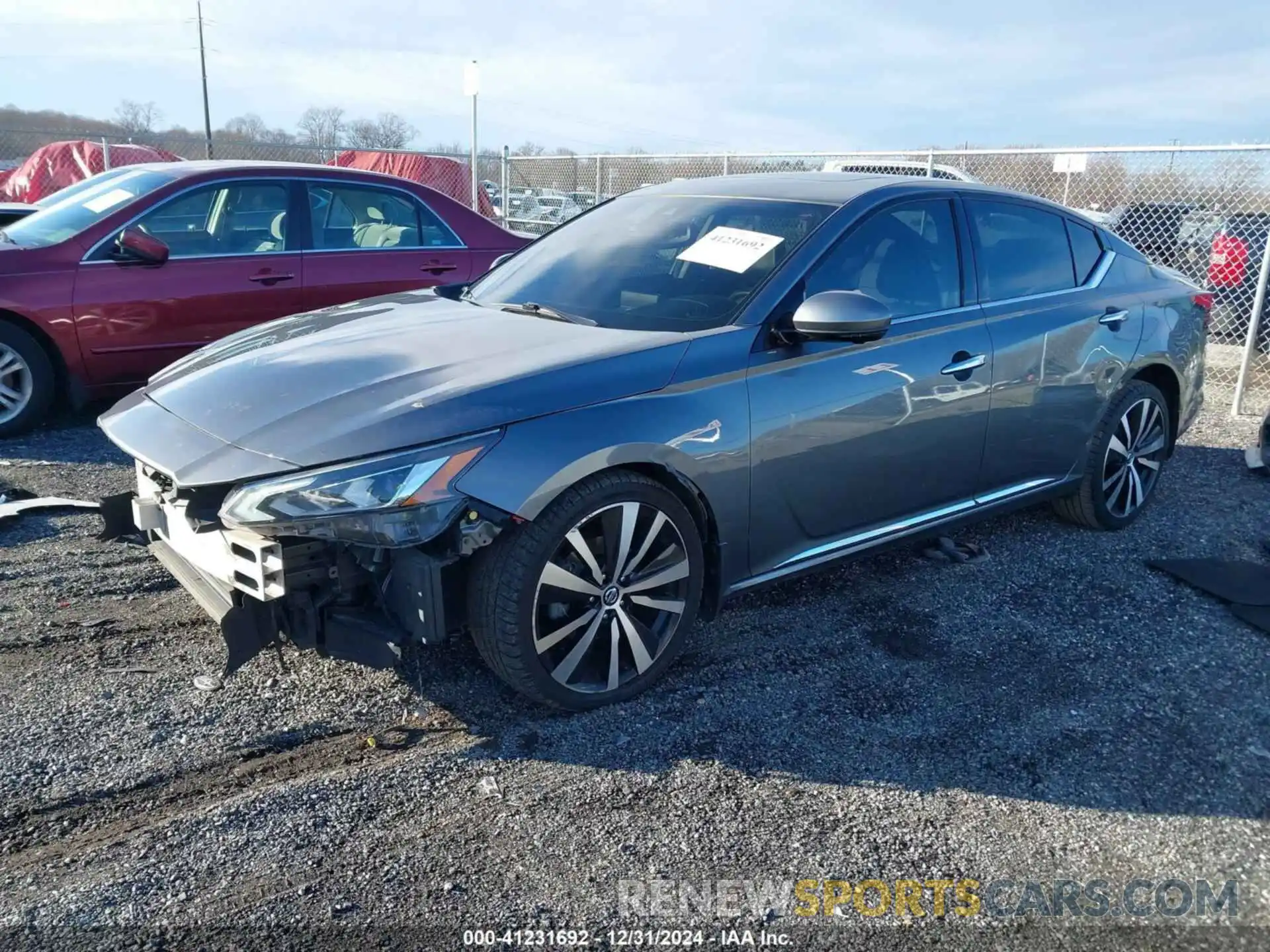 2 Photograph of a damaged car 1N4BL4FW1KC174475 NISSAN ALTIMA 2019