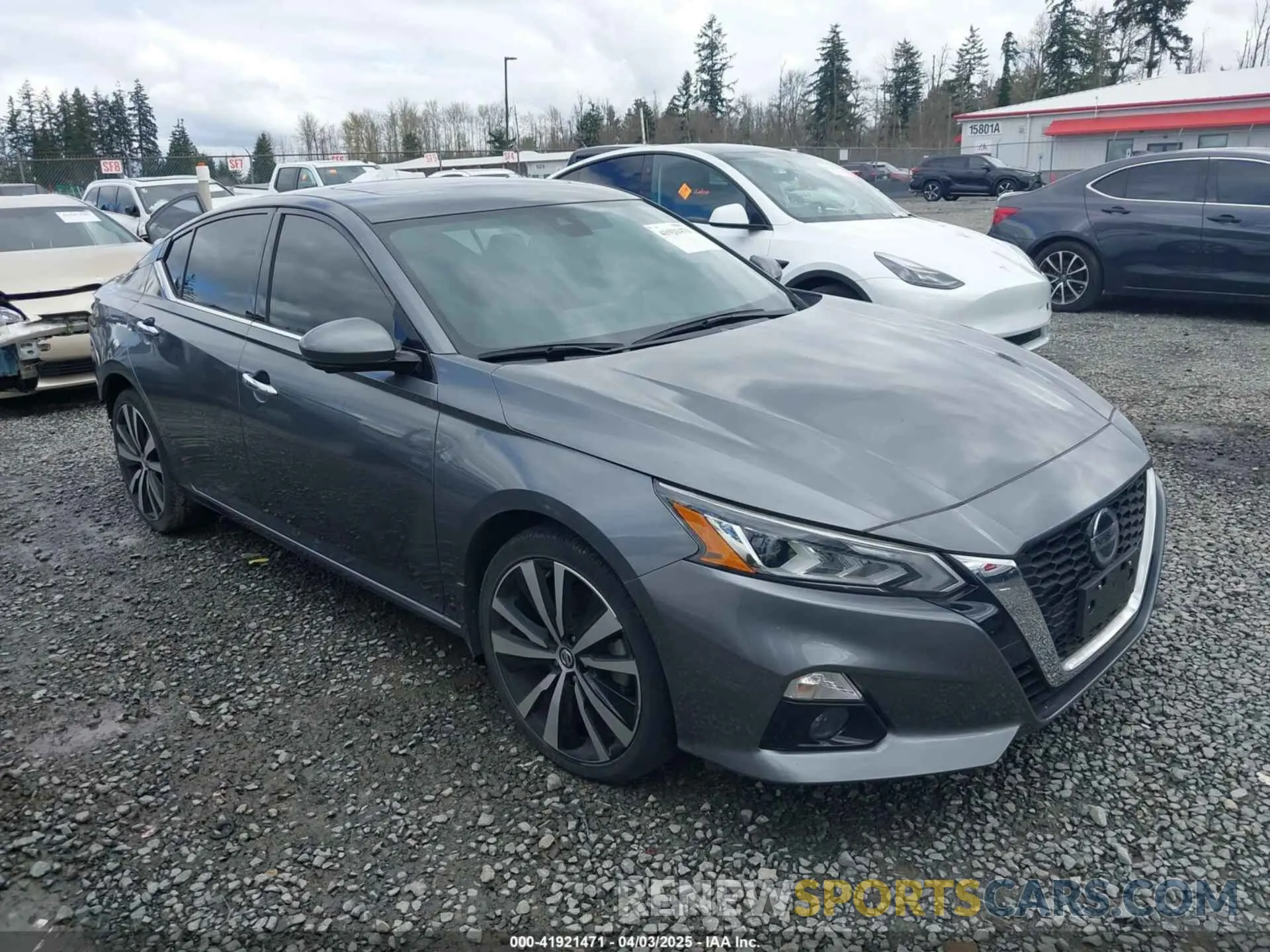 1 Photograph of a damaged car 1N4BL4FW5KC194471 NISSAN ALTIMA 2019